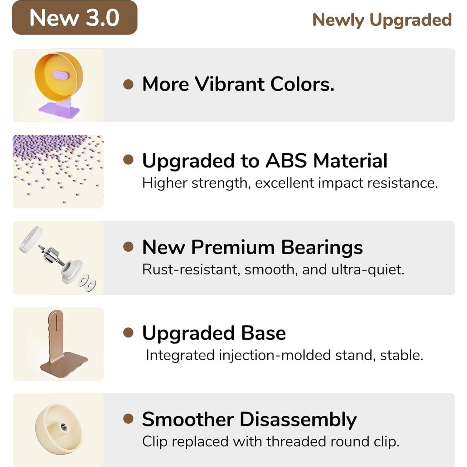 Rueda de Hámster Silenciosa Tafit 10.2" Verde Aguacate