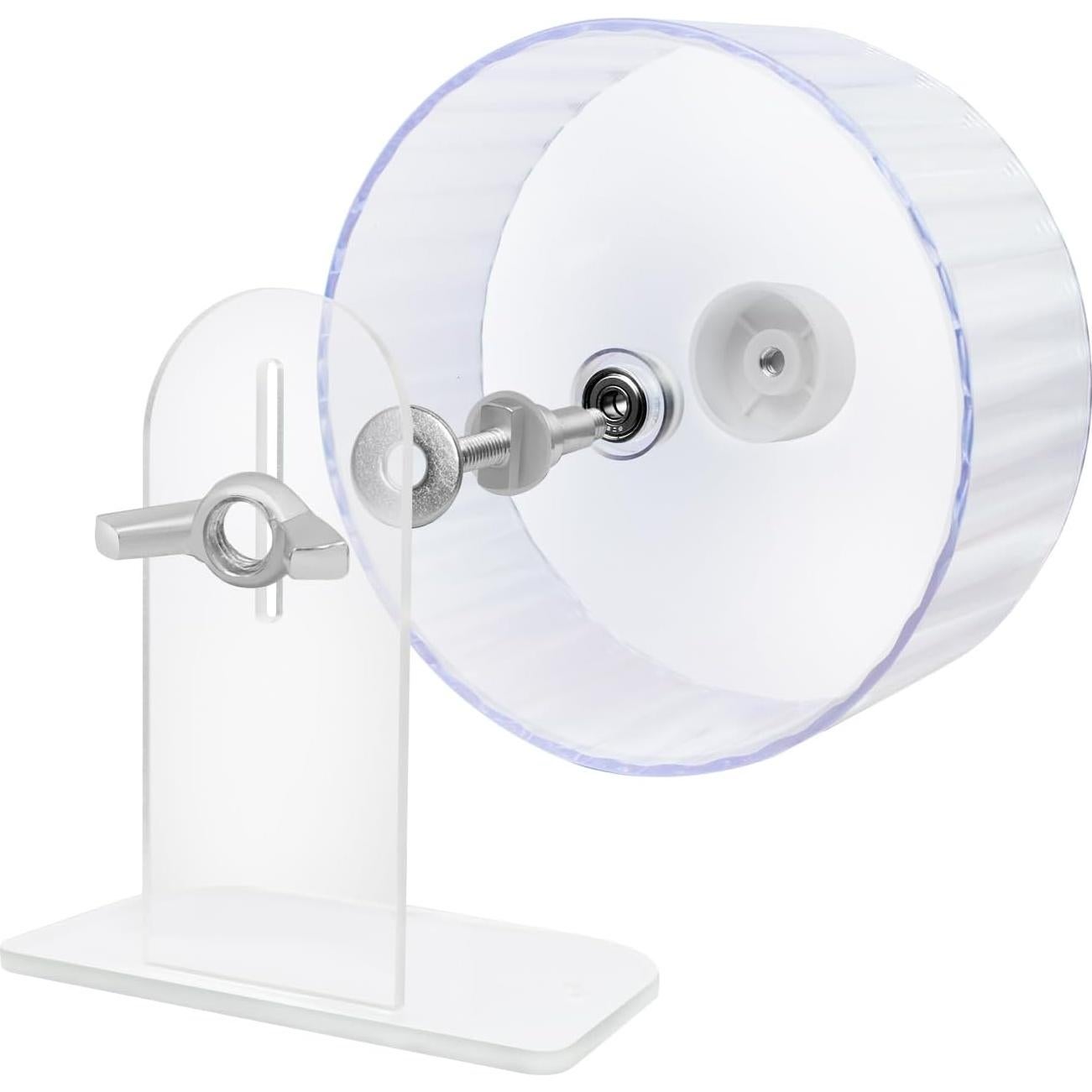 Rueda para Hámster Silenciosa BroPetAssistant 26 cm Transparente