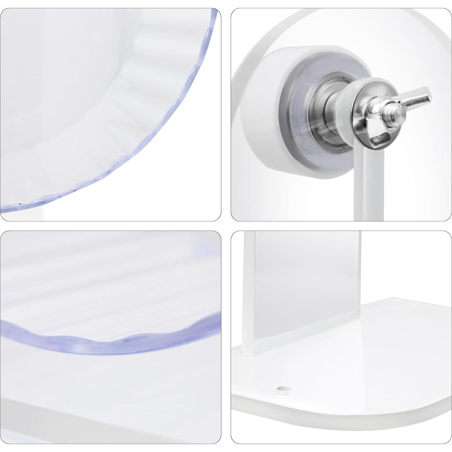 Rueda para Hámster Silenciosa BroPetAssistant 26 cm Transparente