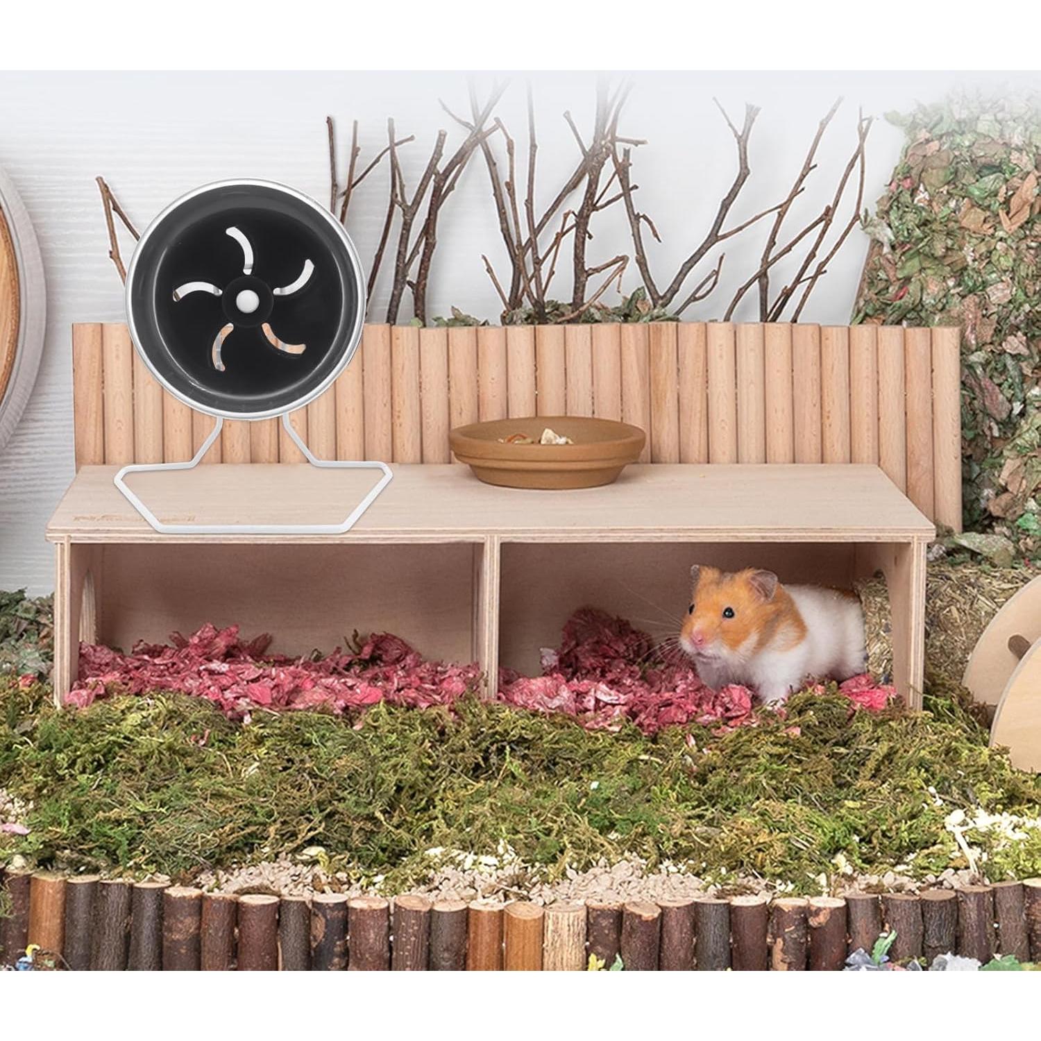 Rueda de Correr para Hámster Bemodst Ajustable Silenciosa