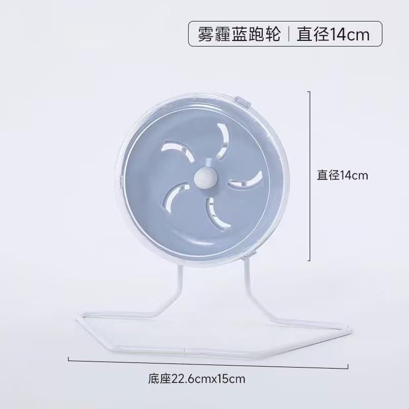 Rueda de Hámster Silenciosa WLngtv 17.78 cm Ajustable