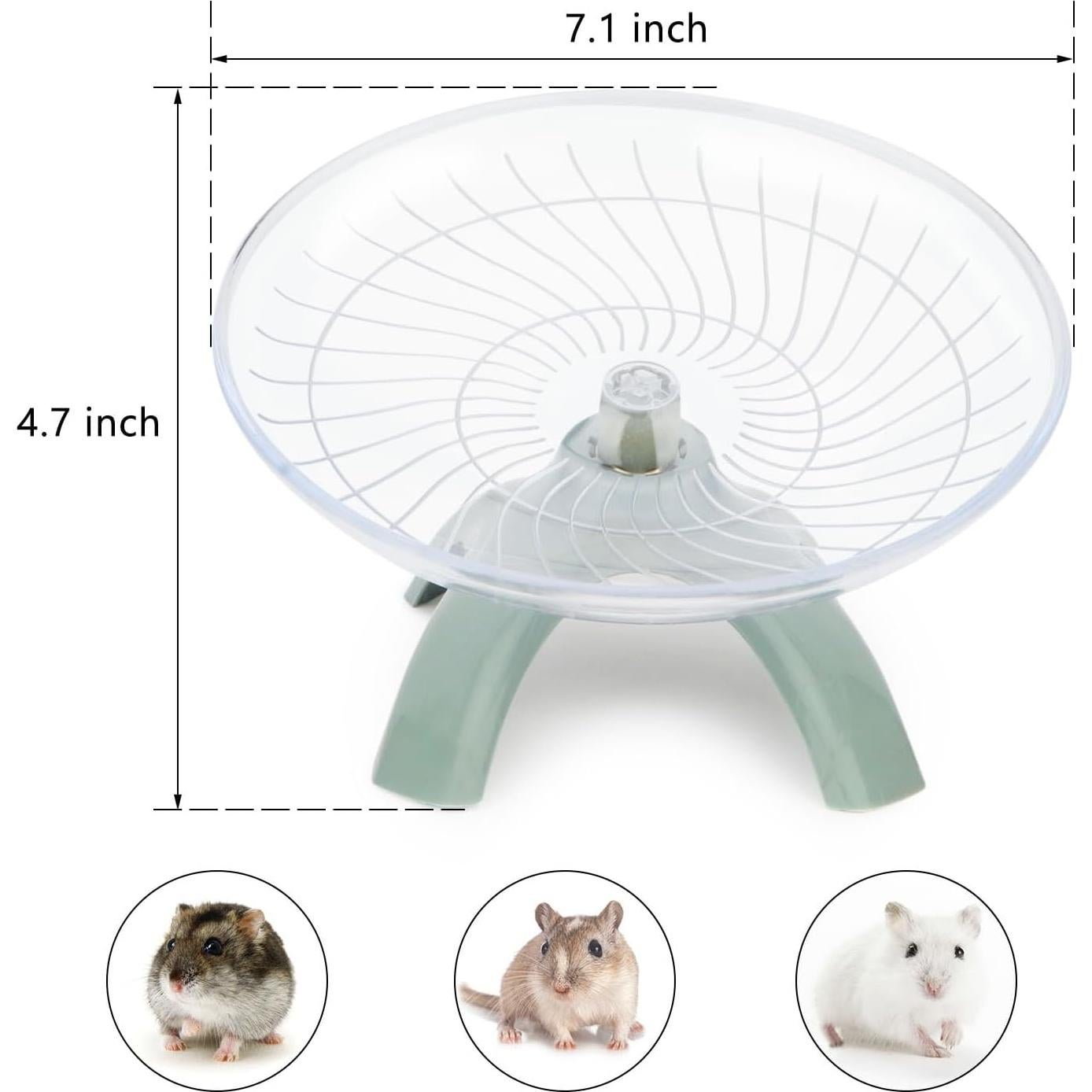 Rueda de Ejercicio Silenciosa para Hámster Reshiho 18 cm