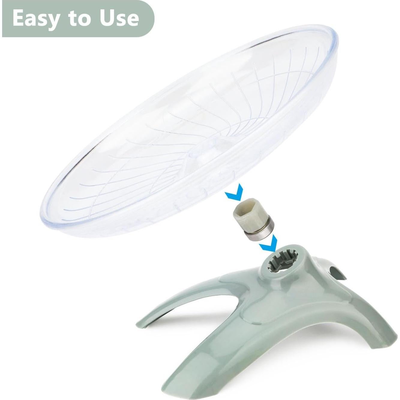 Rueda de Ejercicio Silenciosa para Hámster Reshiho 18 cm