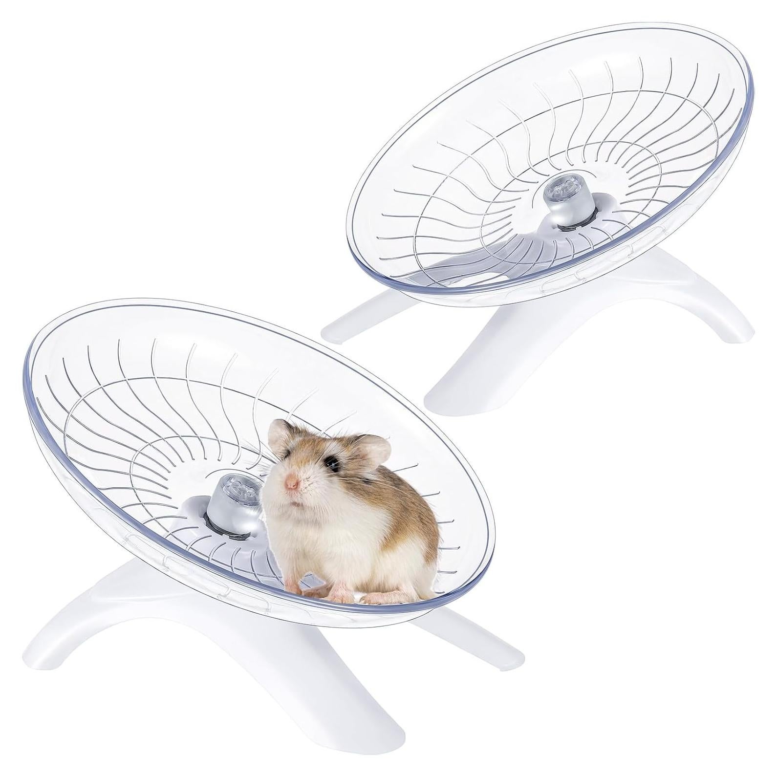 Rueda de Hámster Silenciosa Thyle - 2 Piezas 18 cm