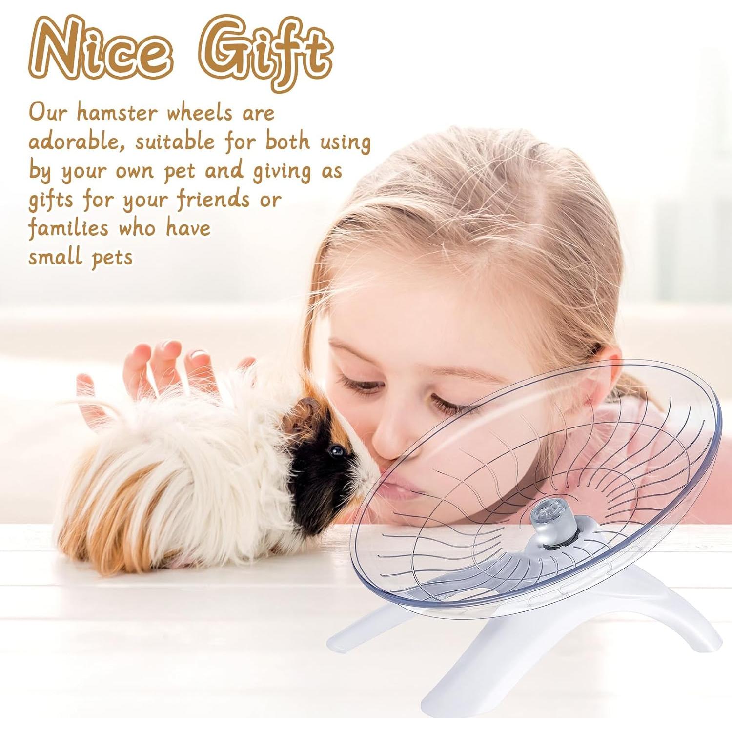 Rueda de Hámster Silenciosa Thyle - 2 Piezas 18 cm