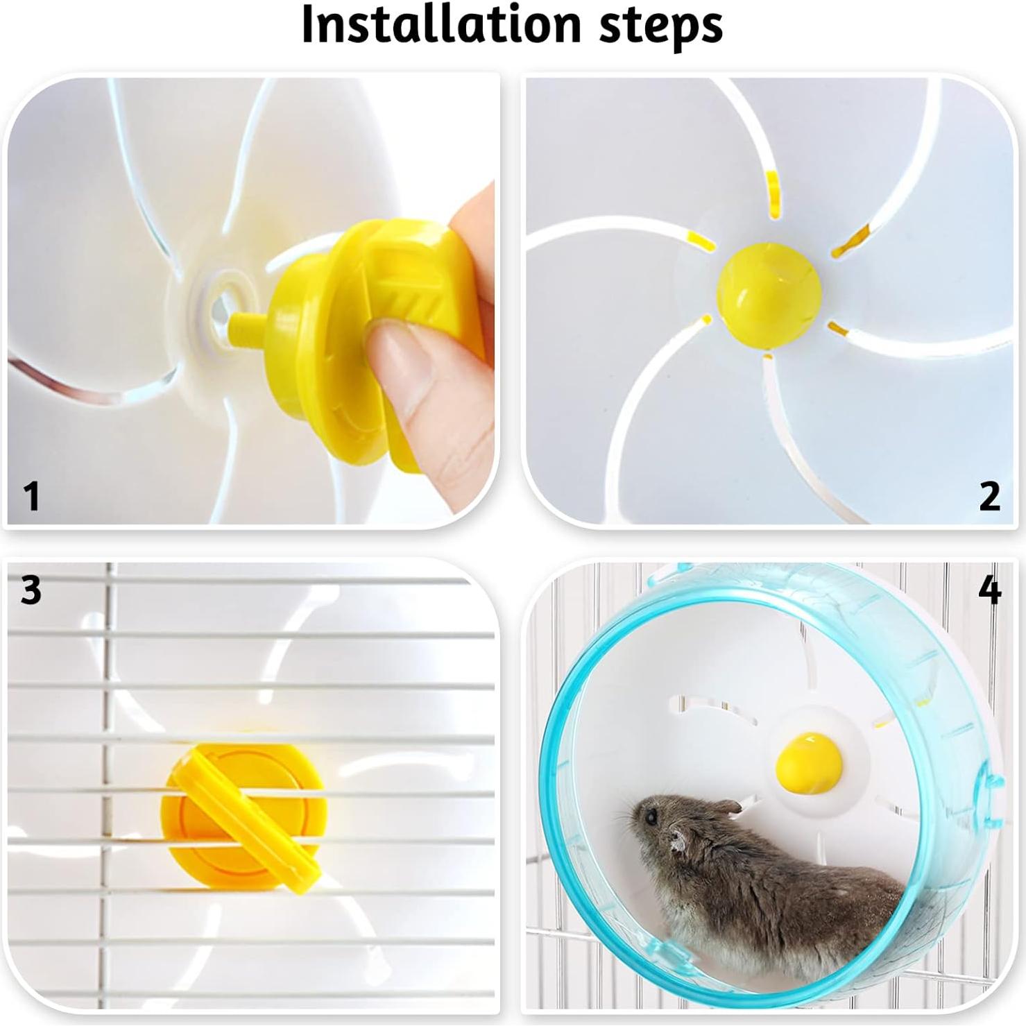 Rueda de Correr para Hámster BLLREMIPSUR 17.5 cm Silenciosa