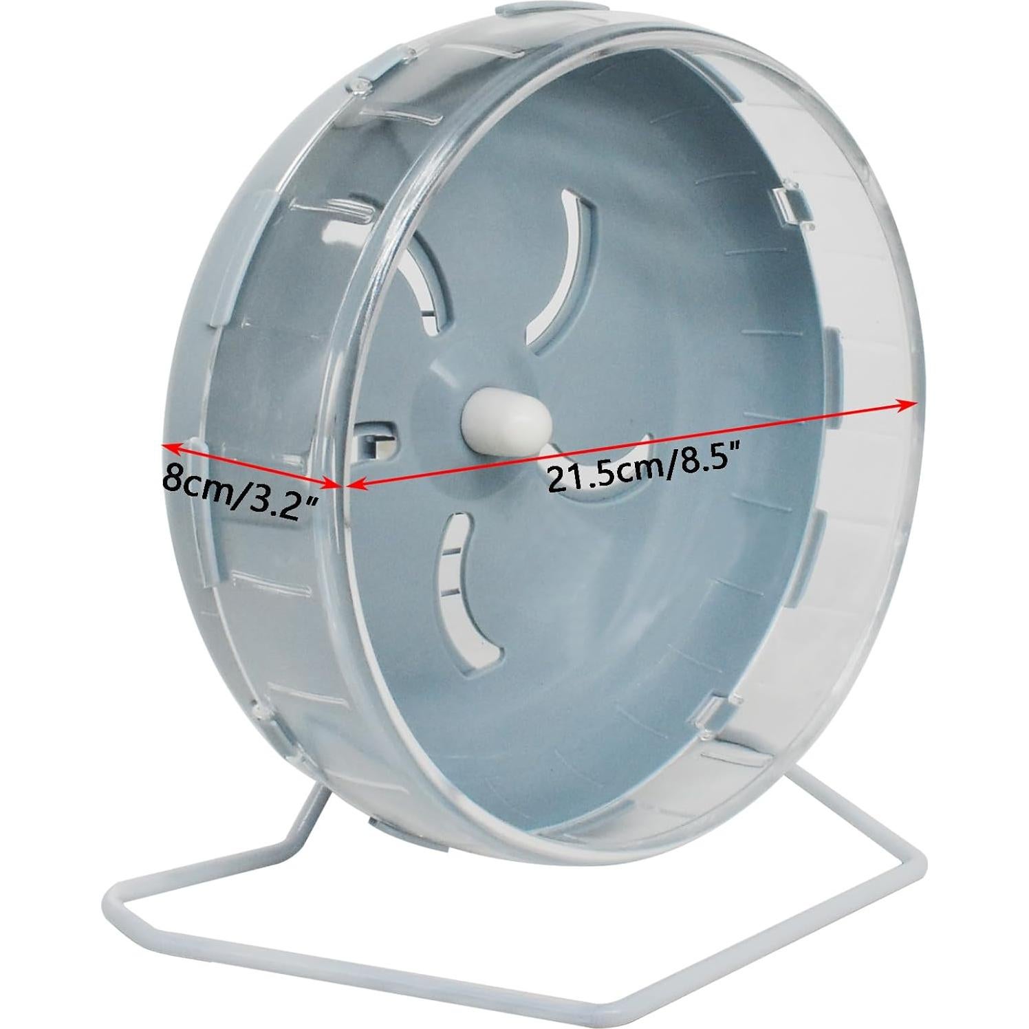 Rueda de Hámster GKYZBB Silenciosa 21.6 cm Ajustable