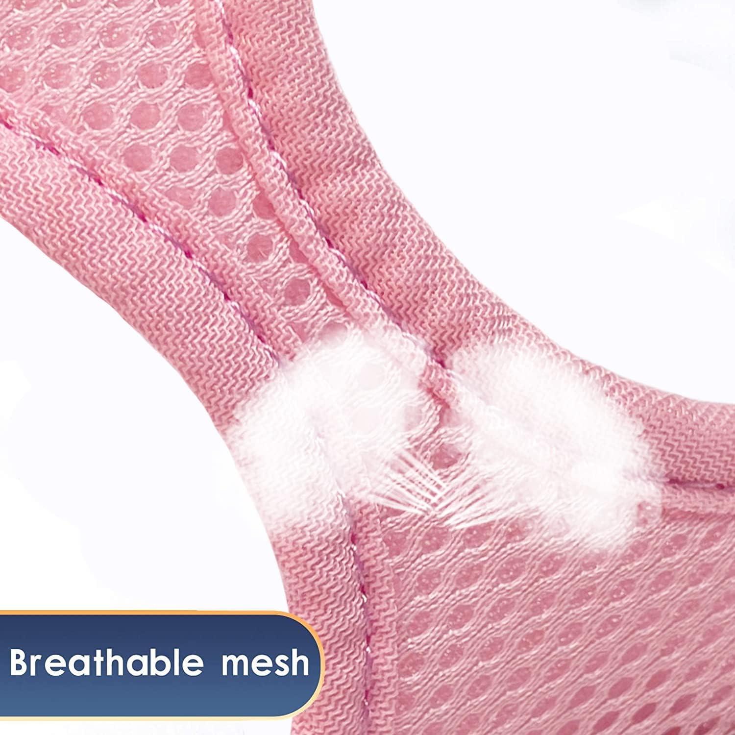 Conjunto Arnés y Correa para Perros YIMEIS Rosa Pequeño