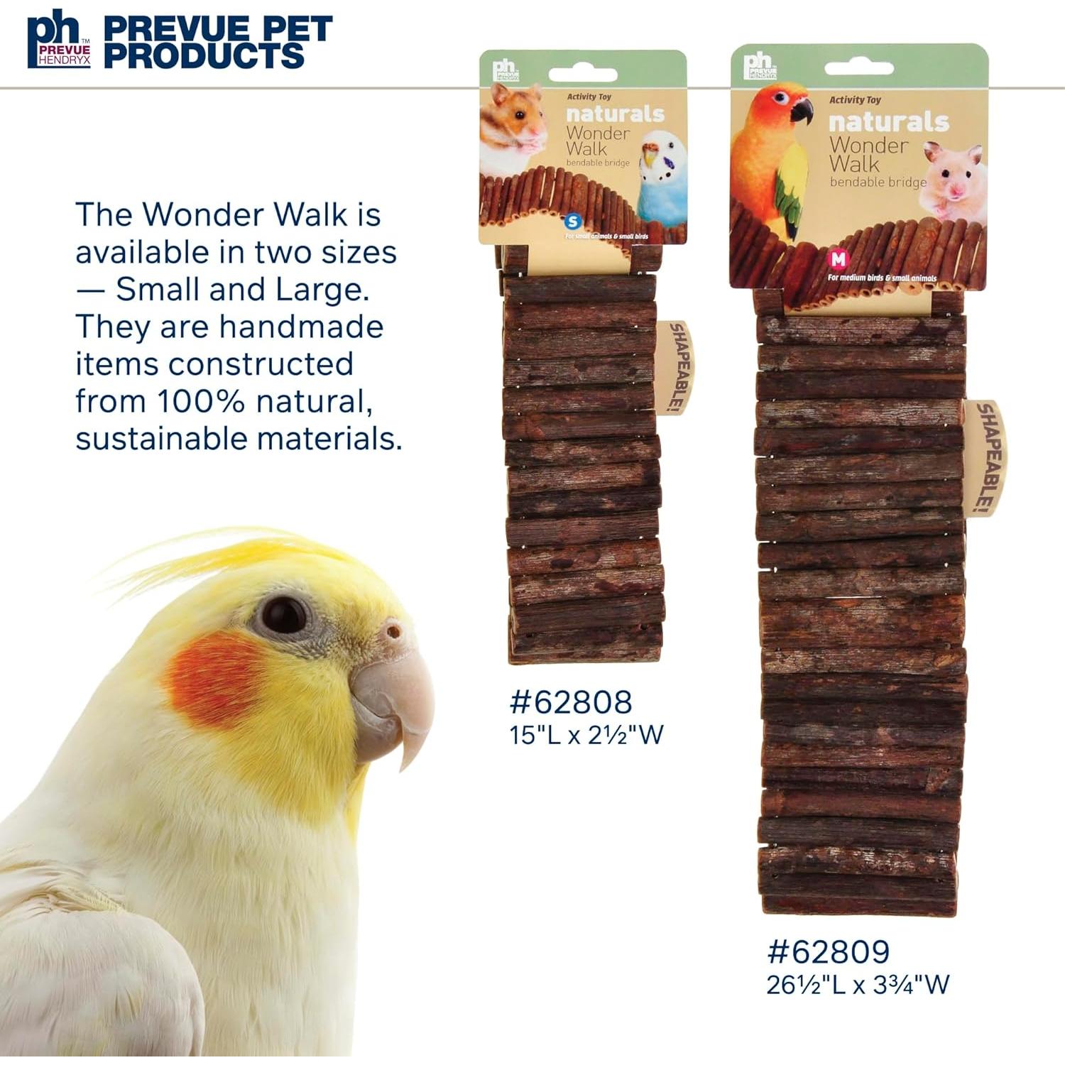 Escalera para pájaros Prevue Pet Wonder Walk Grande 12.7x5.08x10.16cm