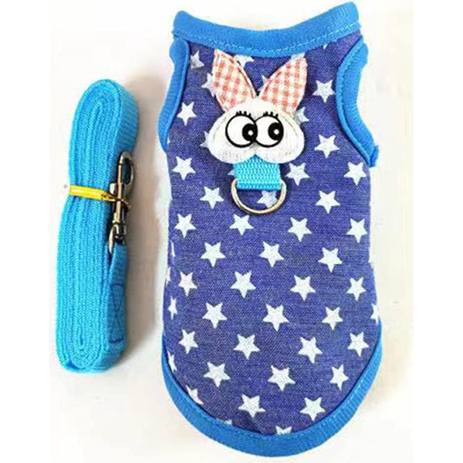 Arnés y Correa para Mascotas Pequeñas Anelekor Tamaño M