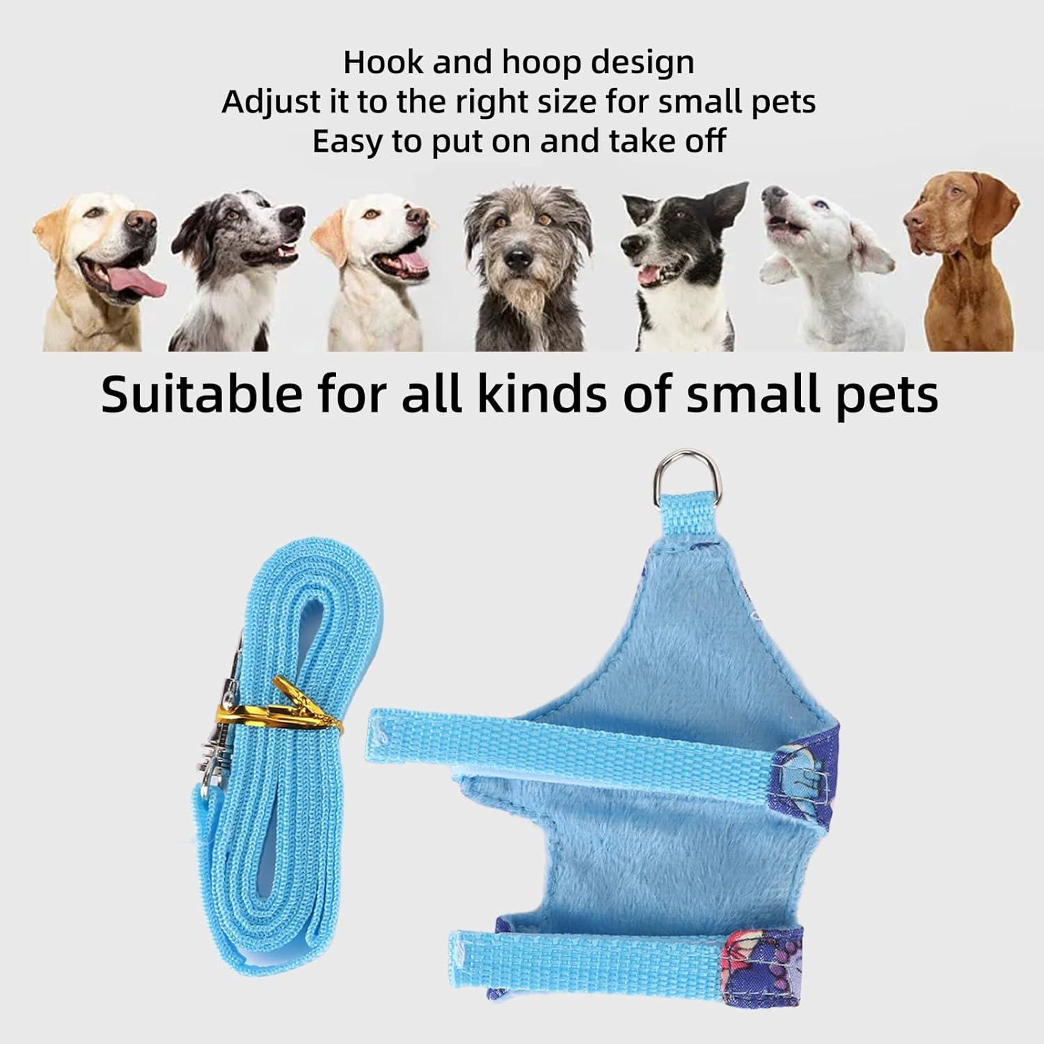 Arnés y Correa para Hurón Tnfeeon Suave y Ajustable