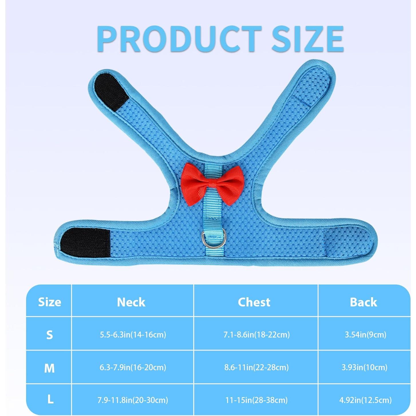 Conjunto Arnés y Correa AIITLE para Conejos y Mascotas Pequeñas