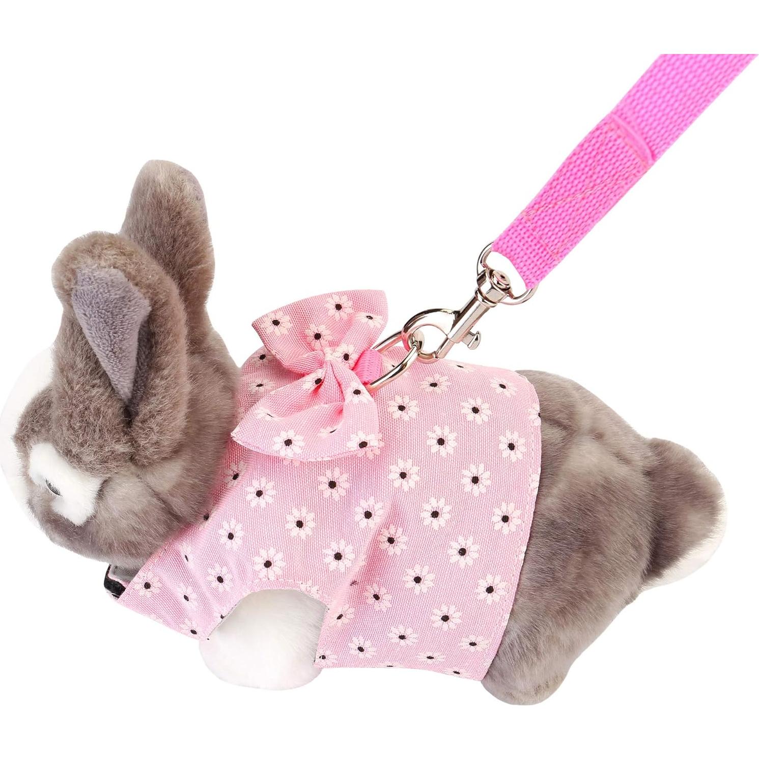 Arnés Ajustable para Conejo Timwaygo 22-30 cm 1.2 m Nylon