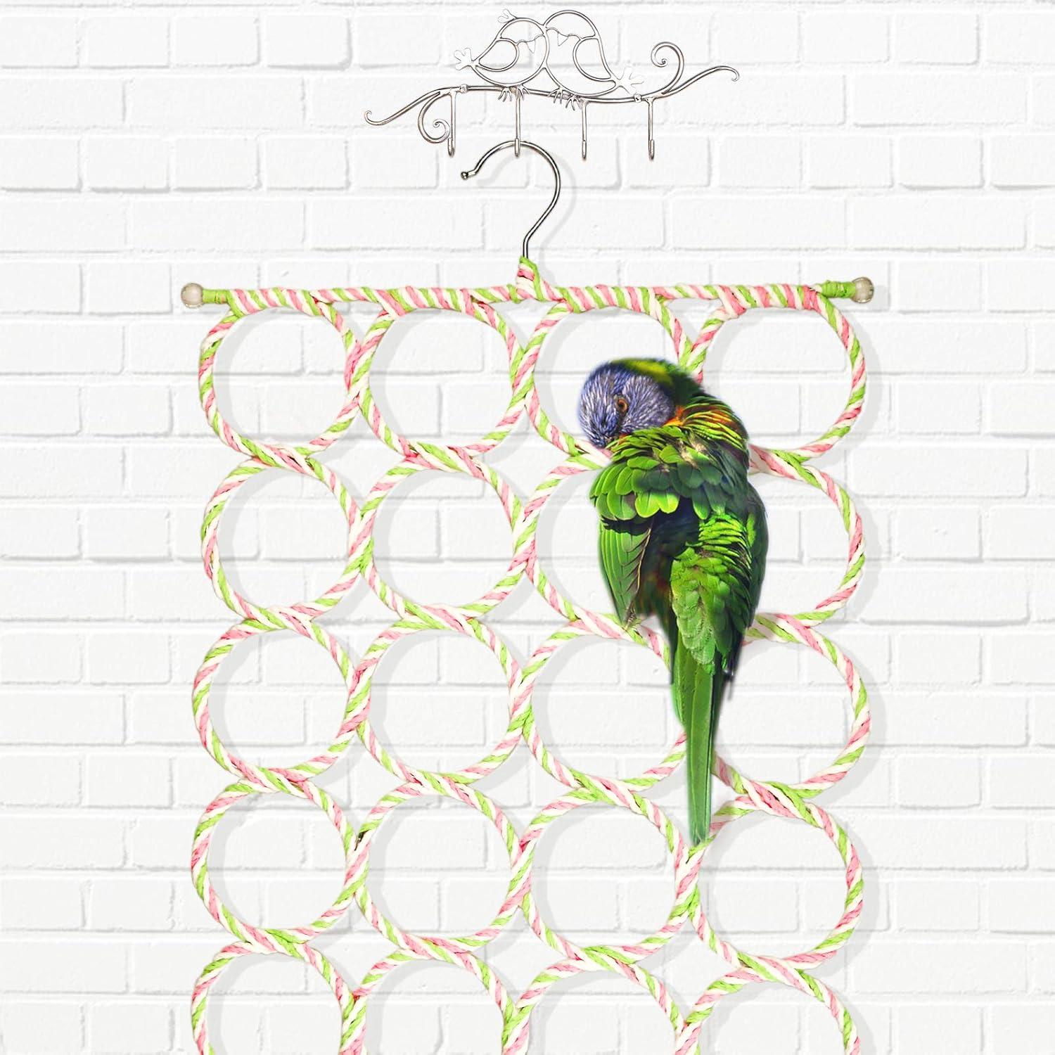 2 Redes de Escalada para Aves S-Mechanic 37x63 cm Color Aleatorio