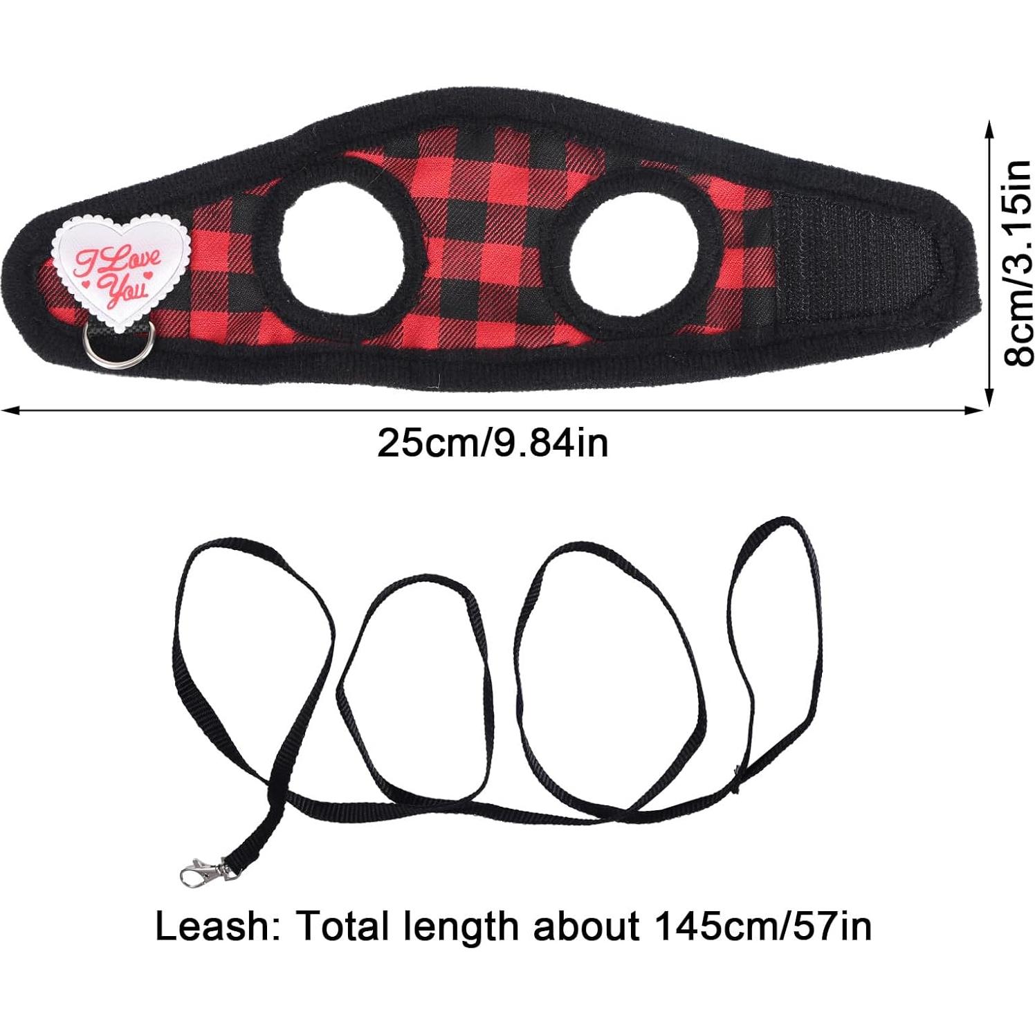 Conjunto Arnés y Correa Ajustable BOXOB para Animales Pequeños