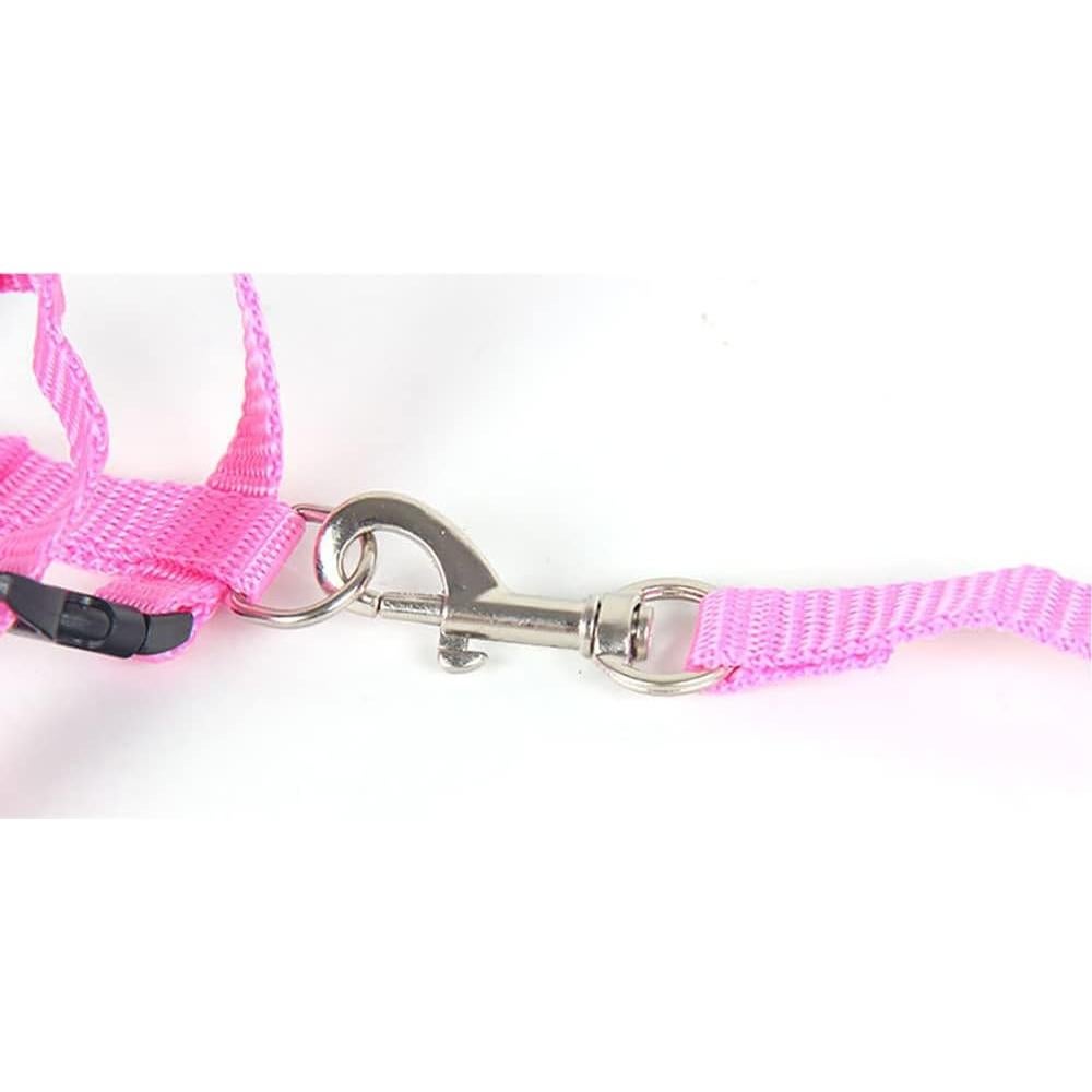 Arnés Ajustable para Mascotas UUYYEO 2 Pcs Rosa y Azul Claro