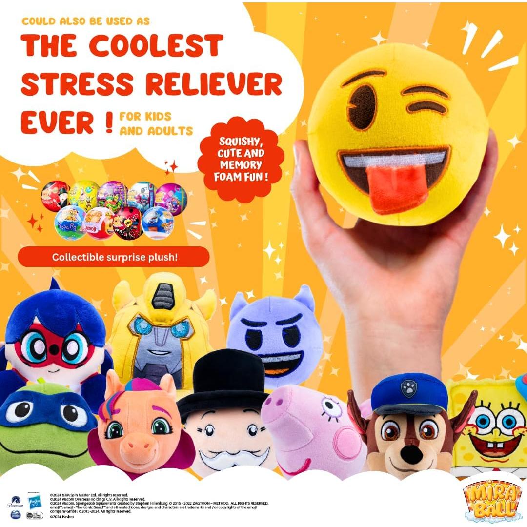 MiraBall Plush Expandible MAXI Wyncor - Edición Limitada 4 Sorpresas