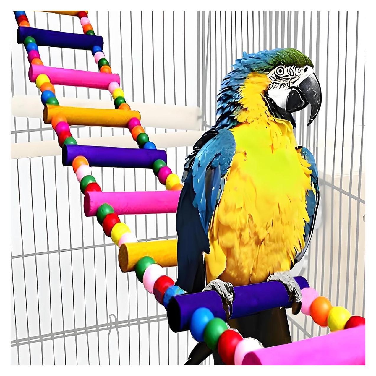 Juguetes para Aves TARANDUS Escalera y Columpio 63.5 cm