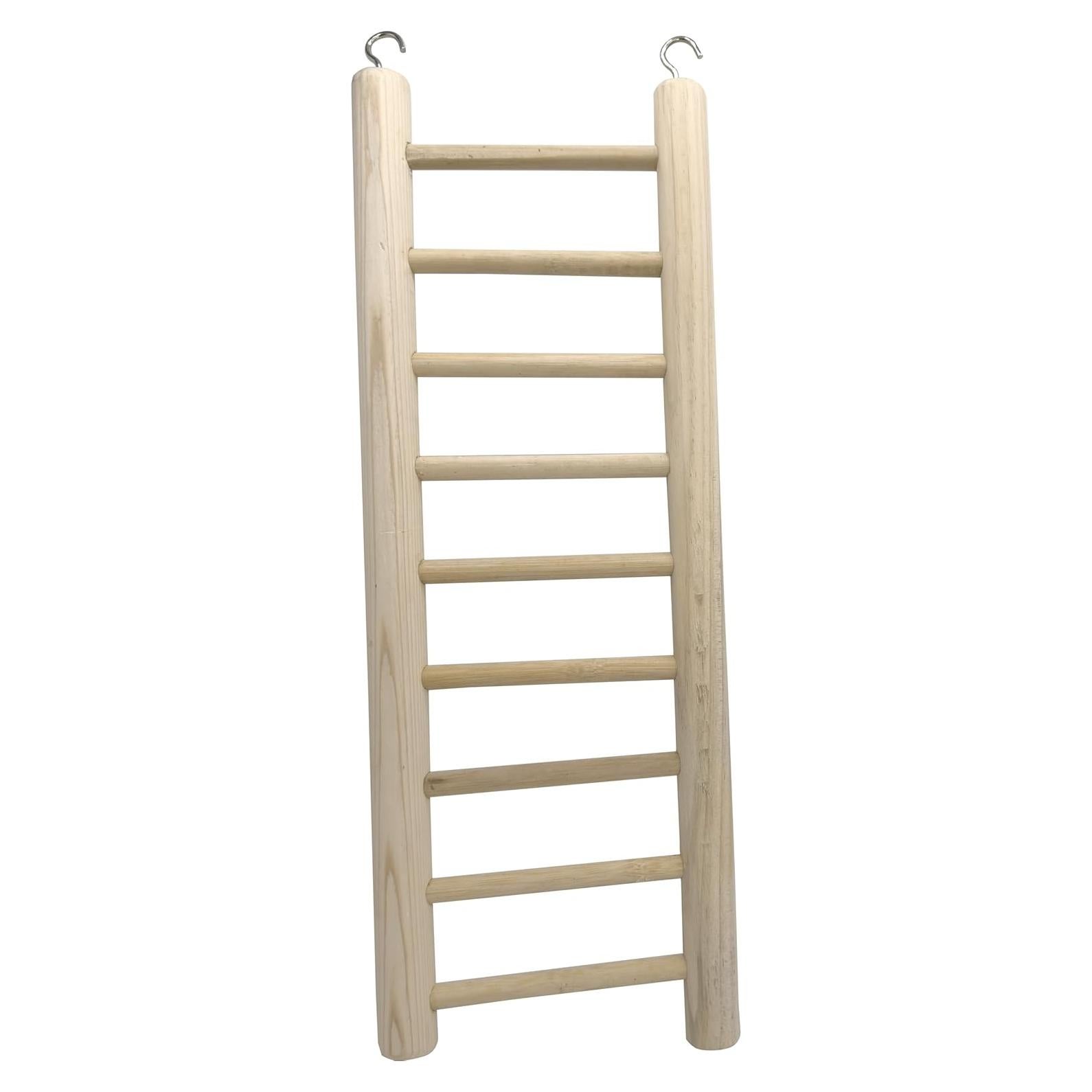 Escalera Gruesa de Madera de Pino 40.64 cm M&M Bird Toys