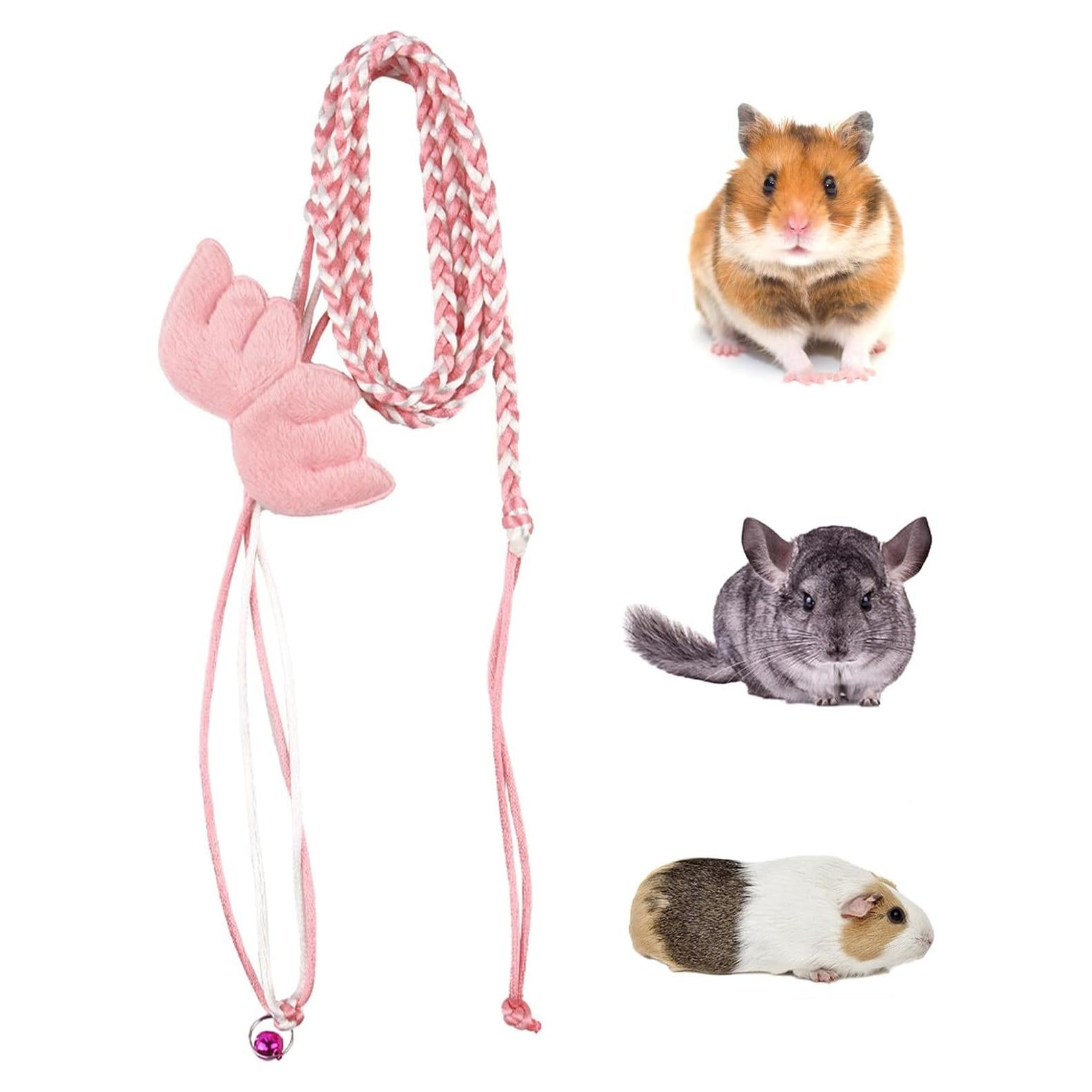 Conjunto Arnés y Correa para Hámster Rebecca RX-002 - Nylon