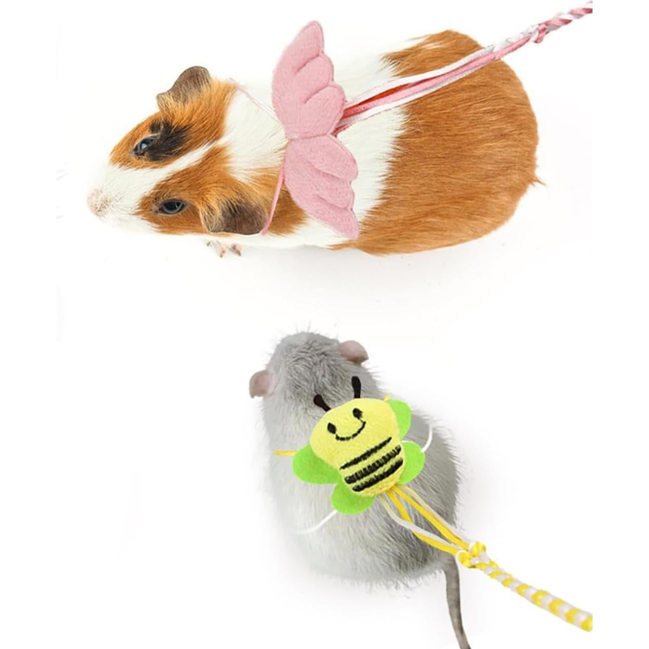 Conjunto Arnés y Correa para Hámster Rebecca RX-002 - Nylon