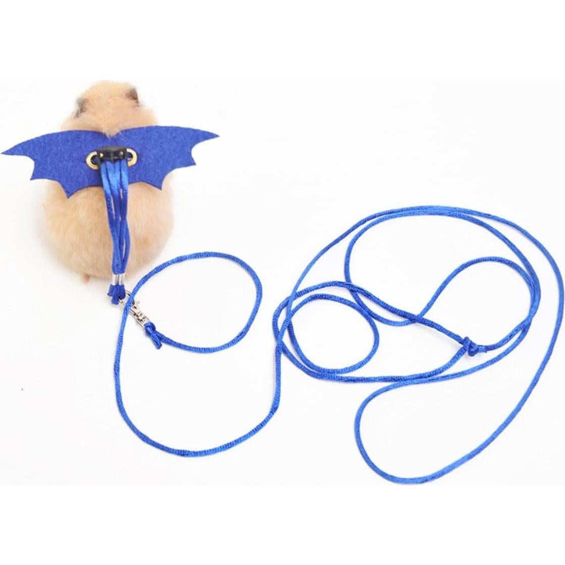 Arnés y Correa Ajustable para Hámsters y Reptiles Rosa