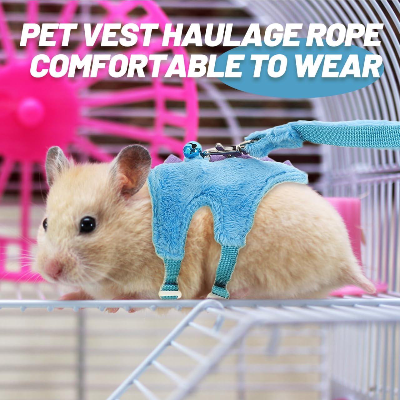 Arnés y Correa Ajustable para Hámster y Conejo POPETPOP