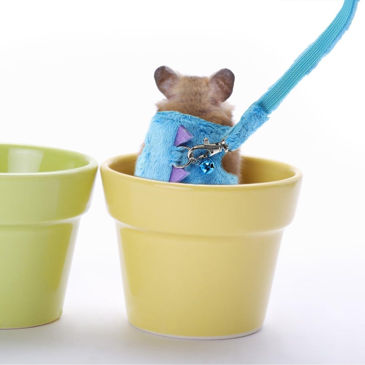 Arnés y Correa Ajustable para Hámster y Conejo POPETPOP