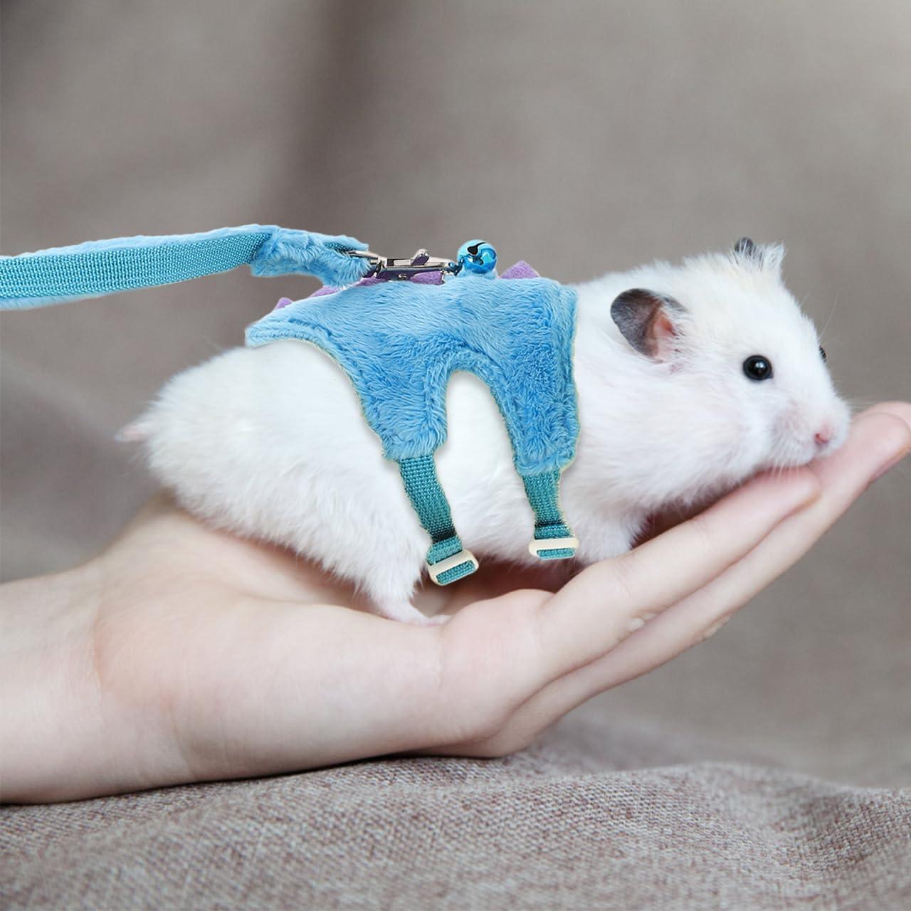 Arnés y Correa Ajustable para Hámster y Conejo POPETPOP
