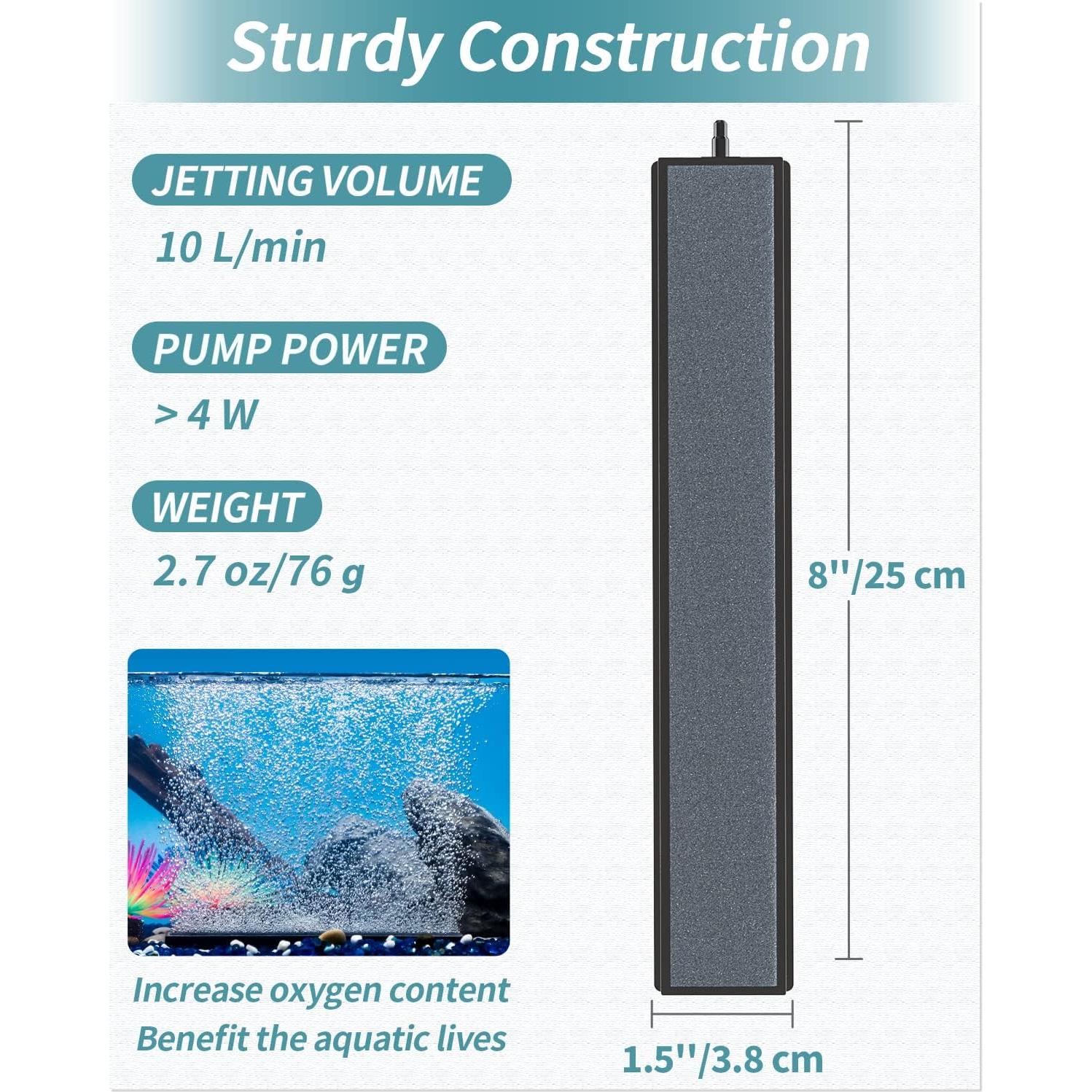 Difusor de Burbuja Pawfly 20.32 cm Gris para Acuario