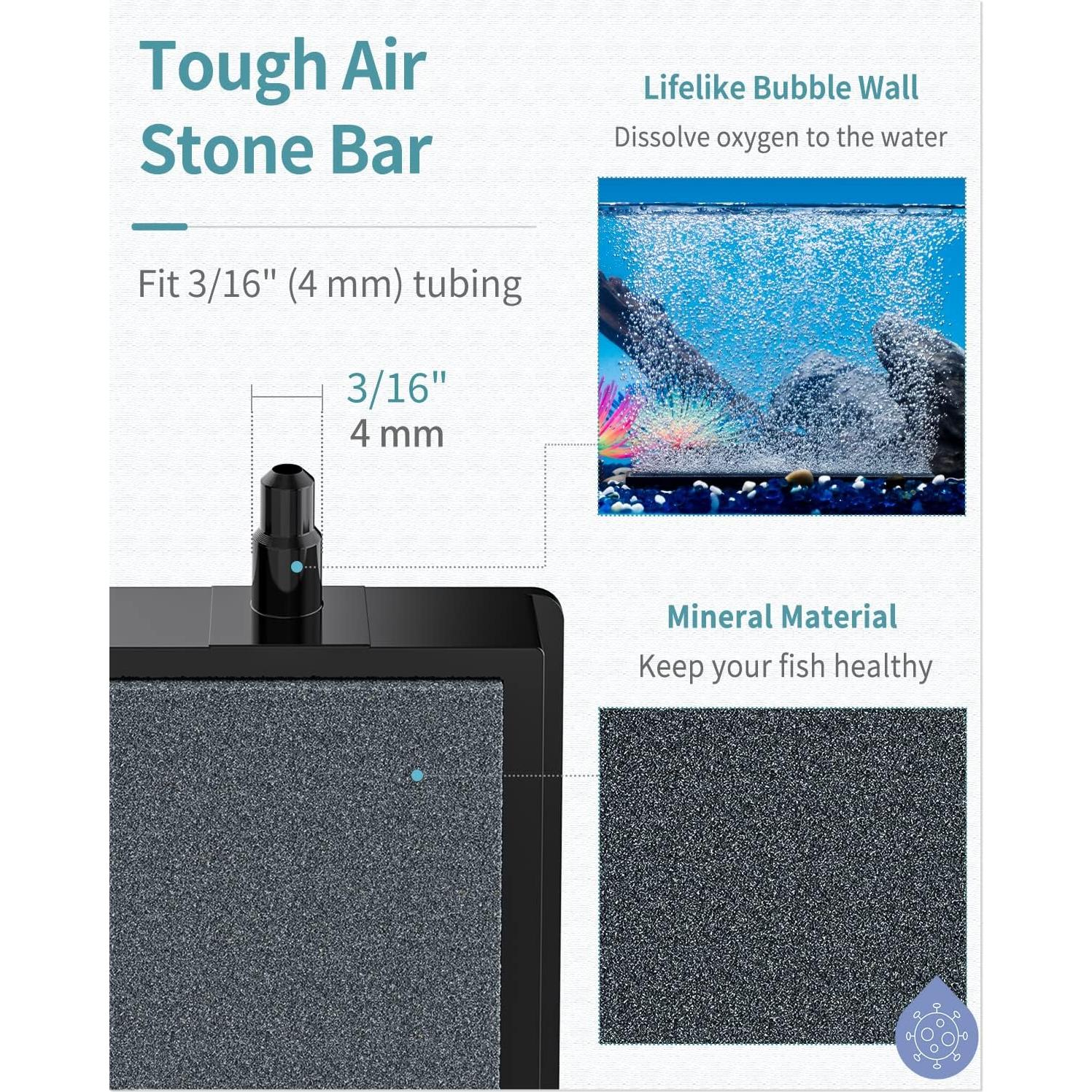 Difusor de Burbuja Pawfly 20.32 cm Gris para Acuario