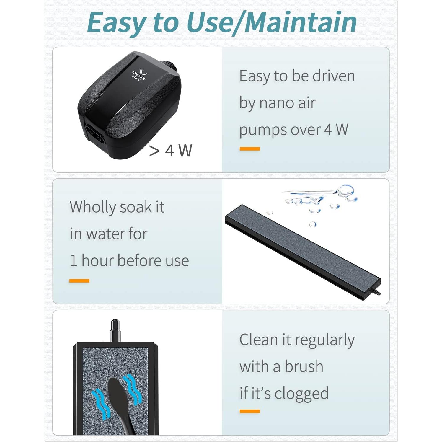 Difusor de Burbuja Pawfly 20.32 cm Gris para Acuario