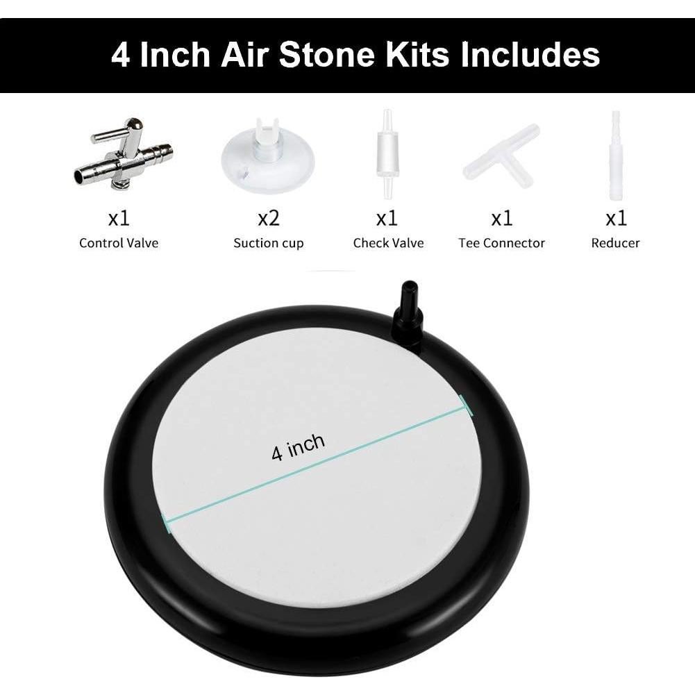 Piedra de Aire Hygger 10.16 cm para Acuario Ultra Silenciosa