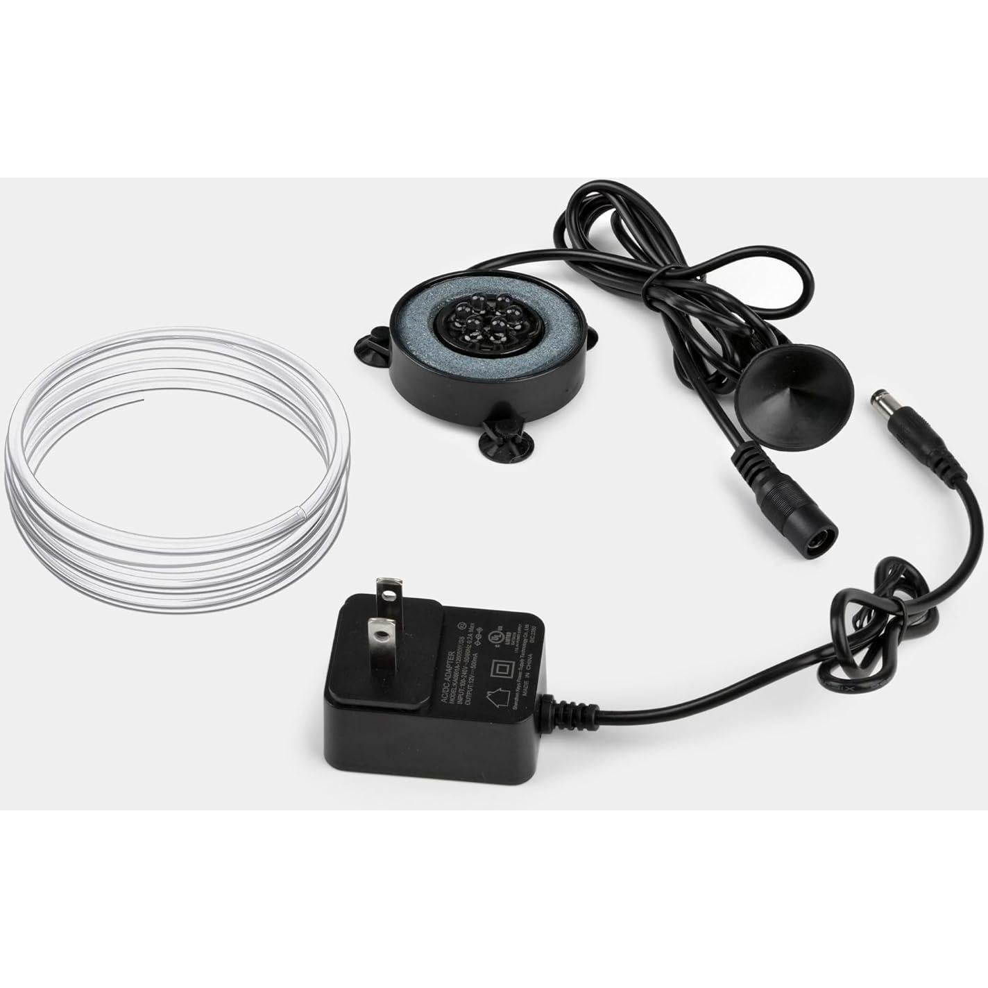 Disco de Burbujas LED Multicolor NICREW 5.08 cm para Acuario