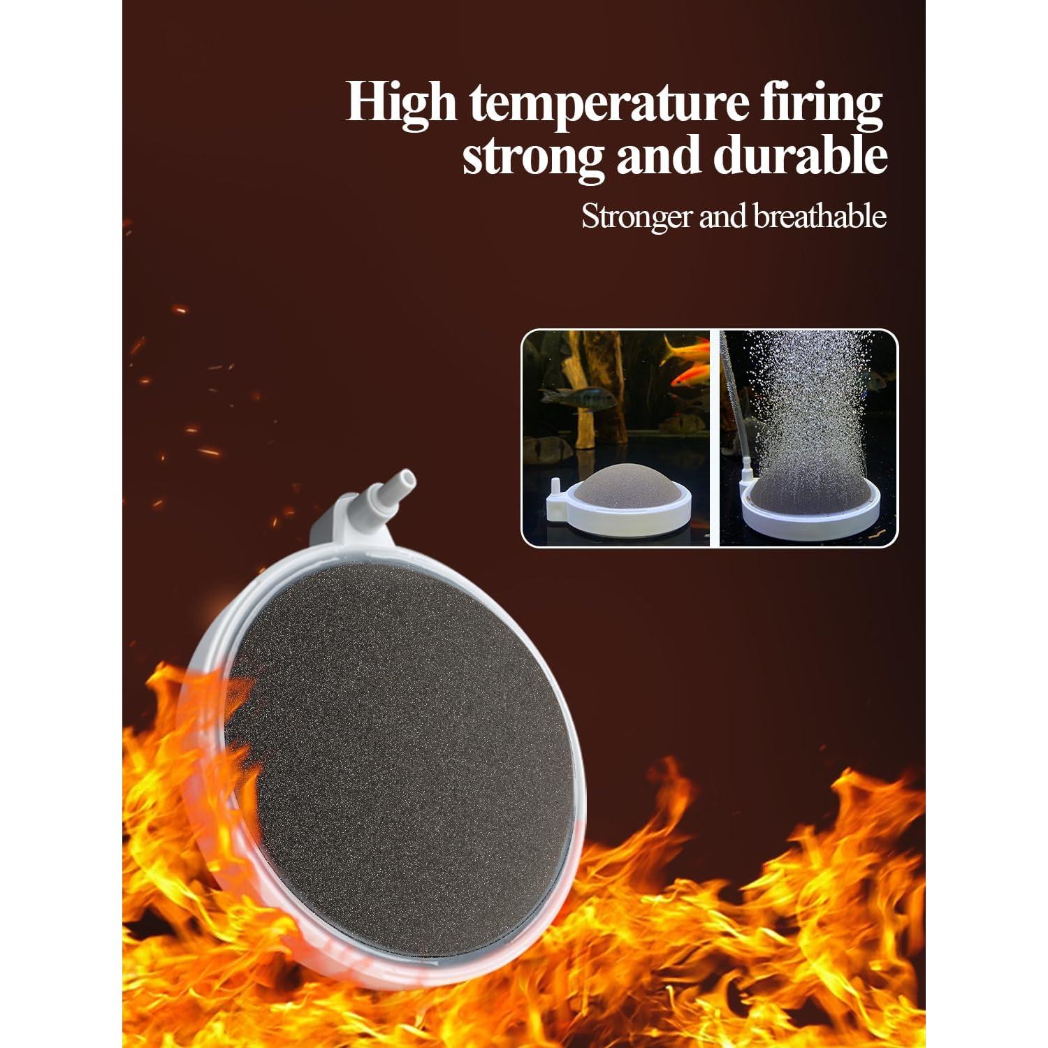 Piedra de Aire para Acuario UPETTOOLS 5.08 cm - Difusor de Burbujas