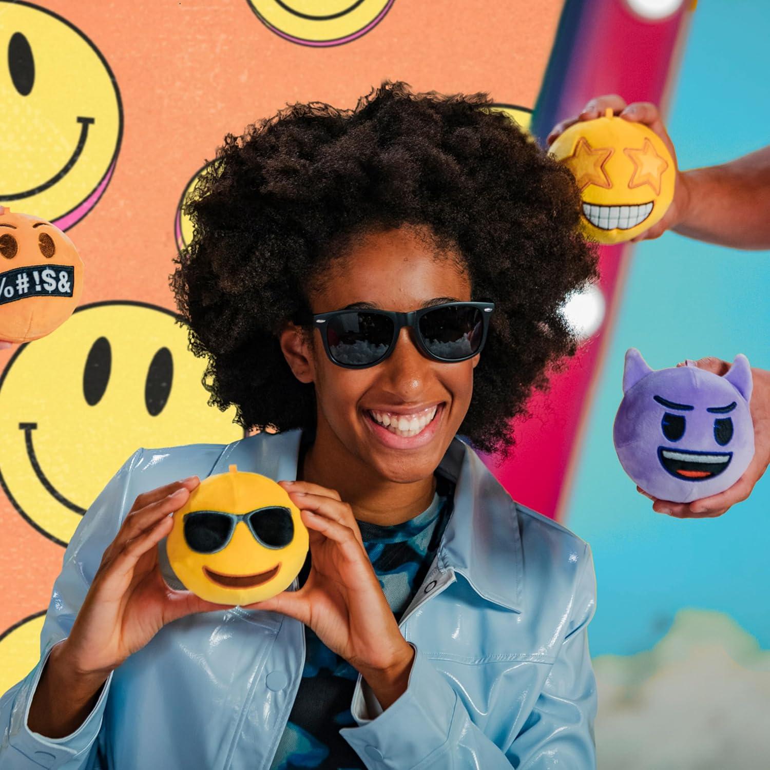 Peluche Emoji MiraBall MAXI Expandible con Sorpresas