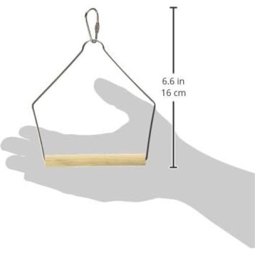 Columpio de Madera Natural Prevue BPV388 para Aves 10x12.7cm