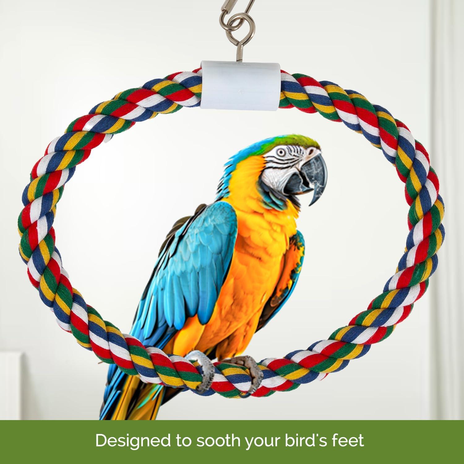 Posadero para Aves Booda Swing N' Perch Grande 34.4x4.5cm