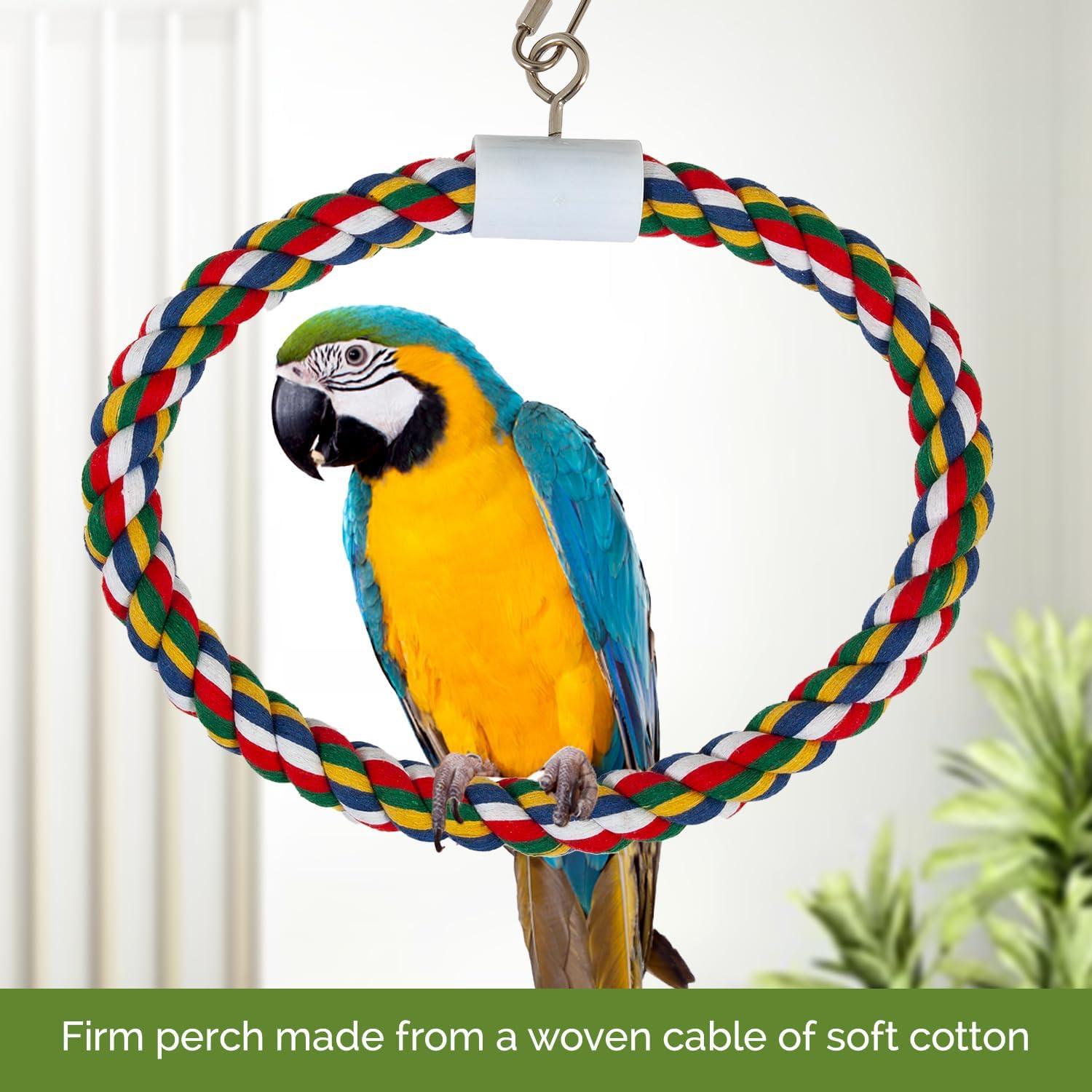 Posadero para Aves Booda Swing N' Perch Grande 34.4x4.5cm
