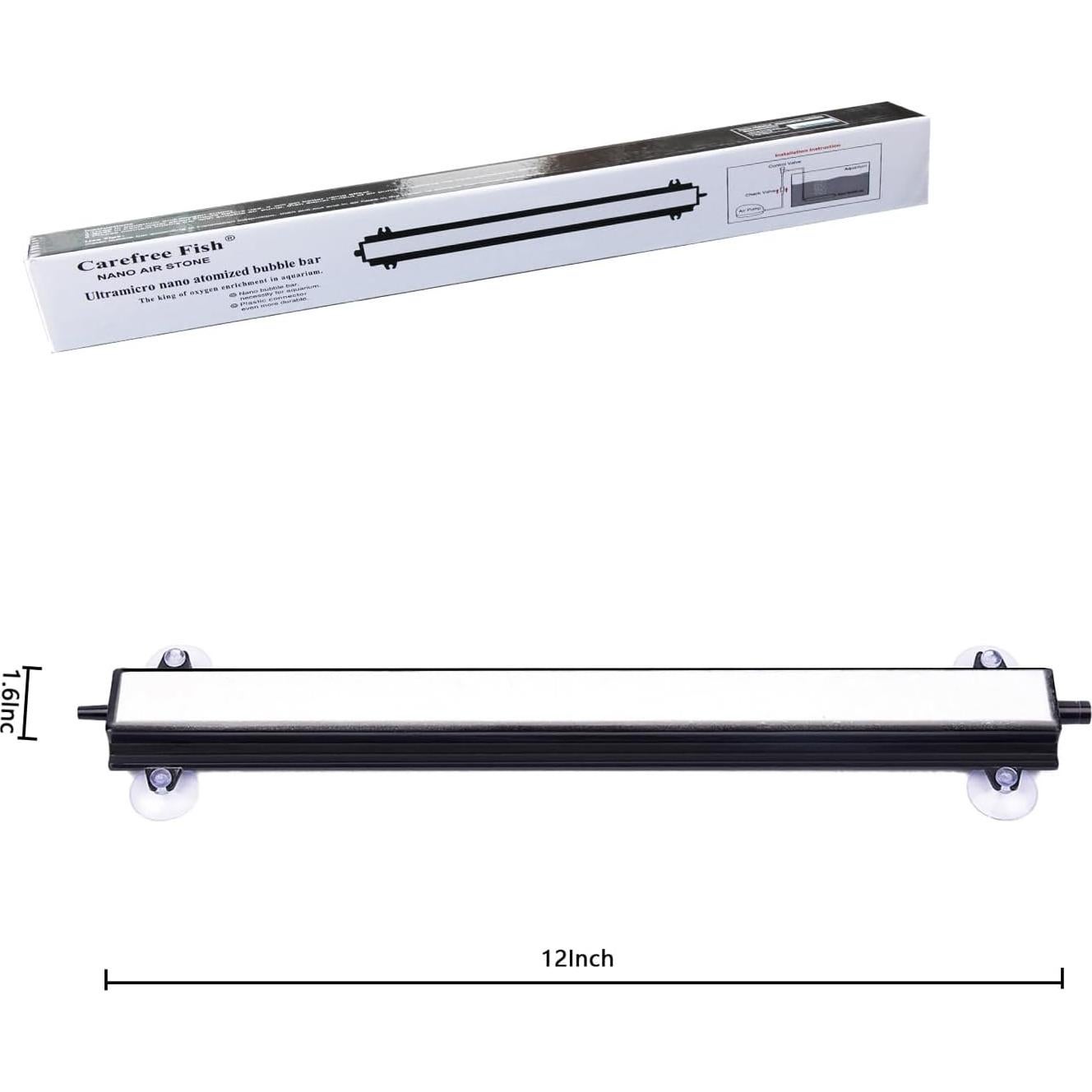 Piedra de Aire Acuario Carefree 30x4 cm para Agua Dulce/Salada