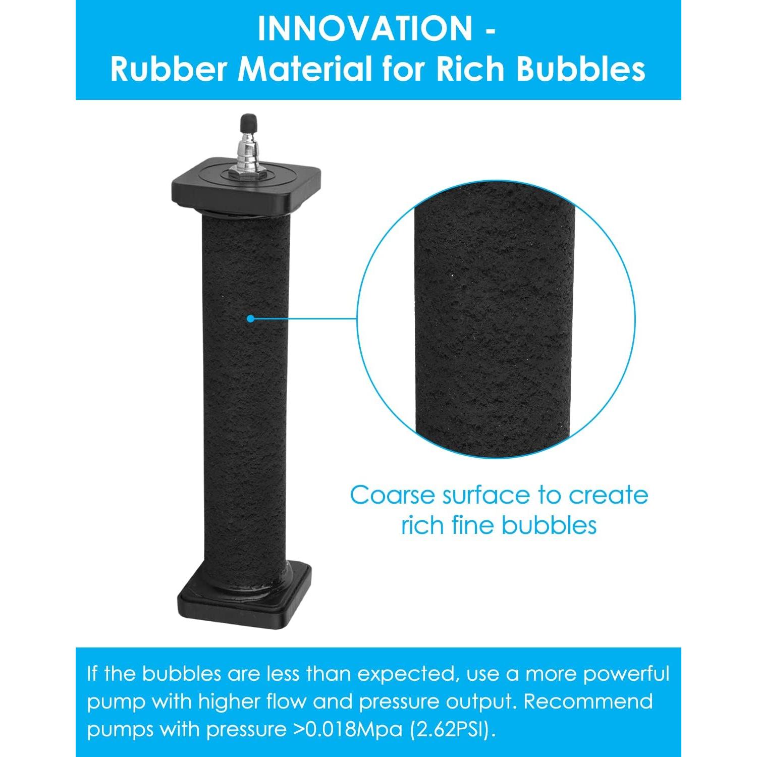 Piedra de Aire para Acuario AquaMiracle 20.32cm Goma Antibloqueo