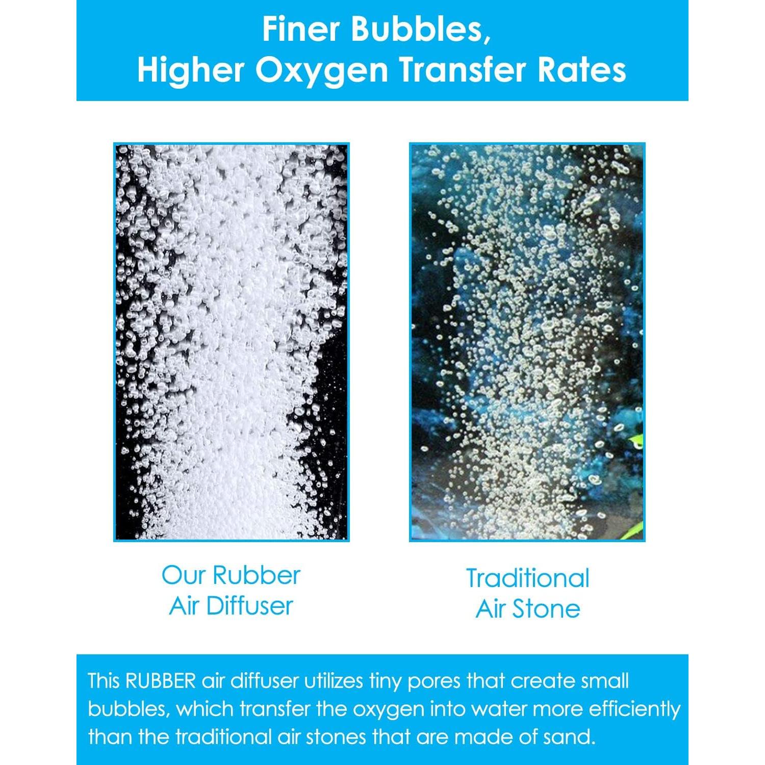 Piedra de Aire para Acuario AquaMiracle 20.32cm Goma Antibloqueo