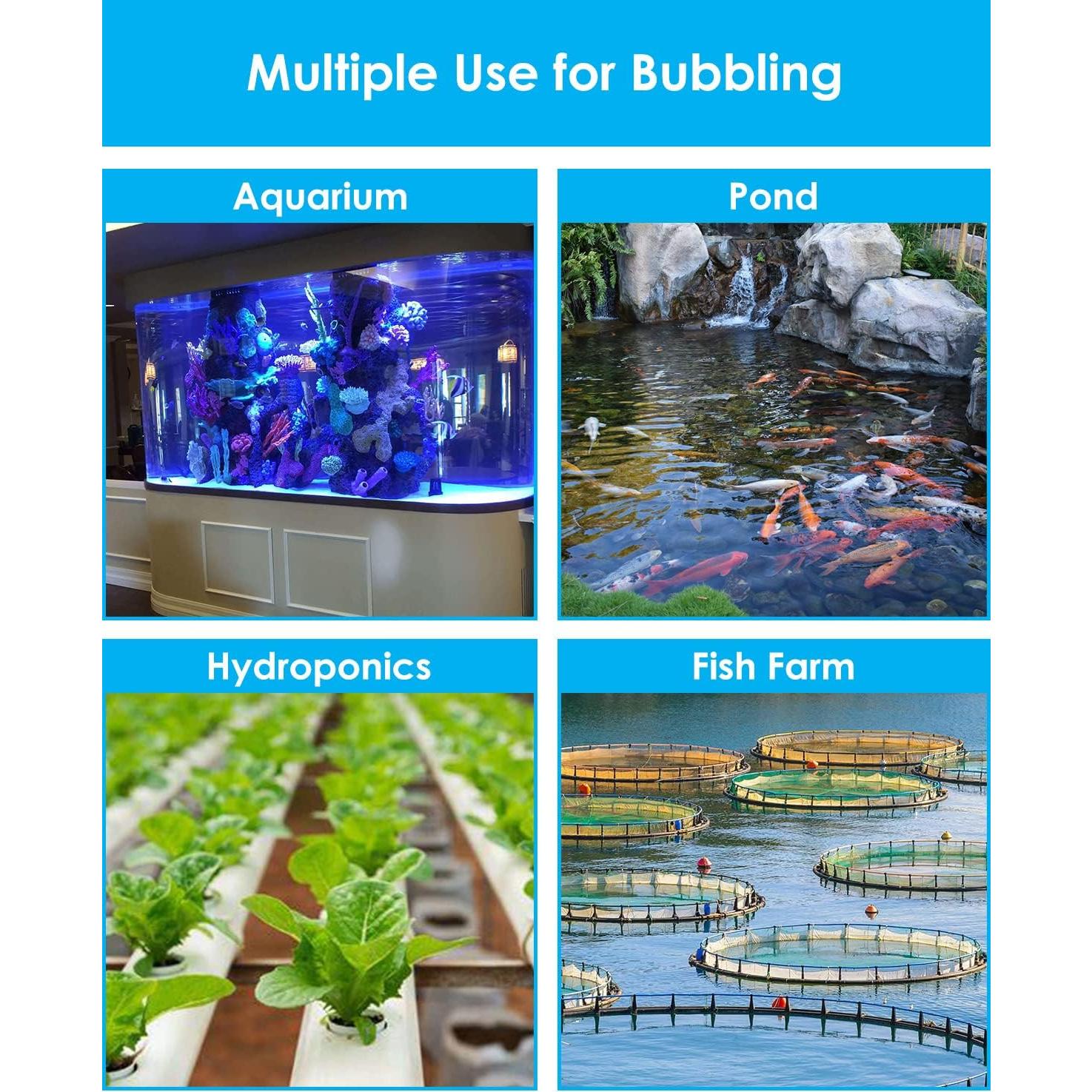 Piedra de Aire para Acuario AquaMiracle 20.32cm Goma Antibloqueo