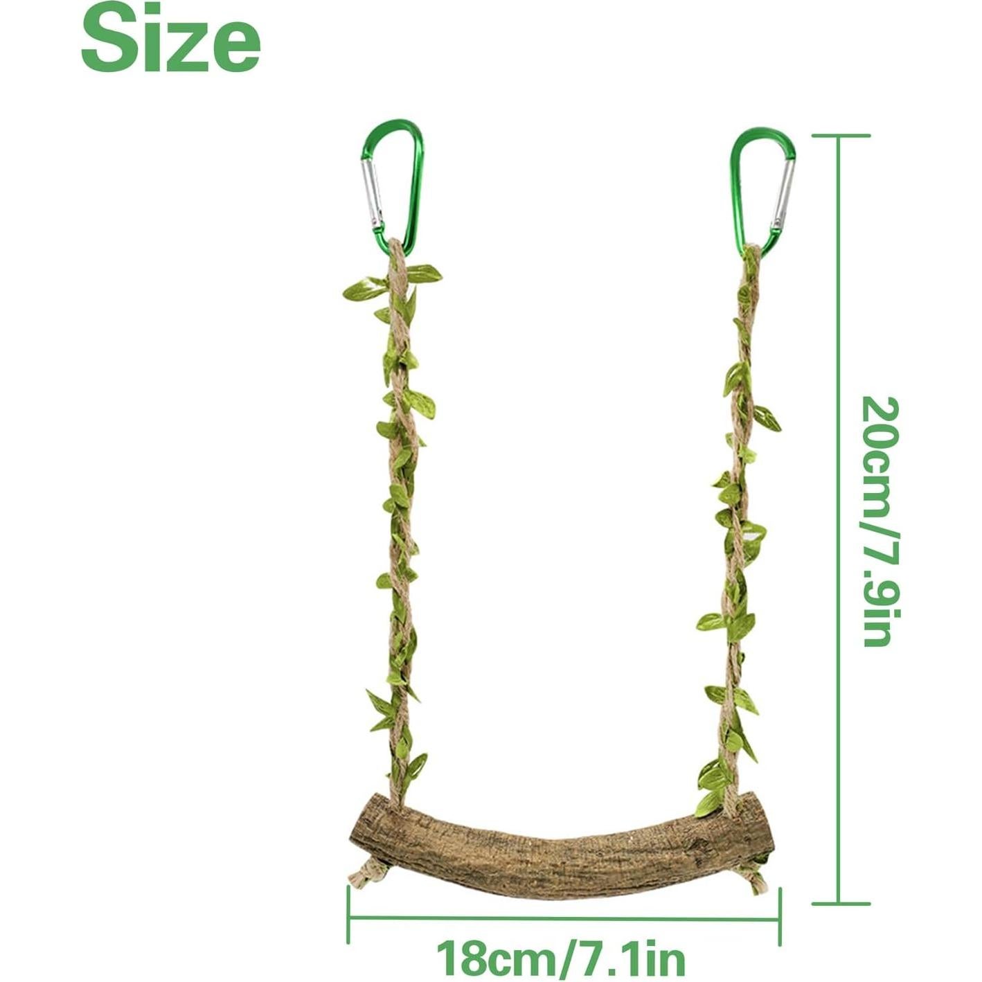 Soporte de Columpio para Aves KeaJuidy 20.1x17.8 cm