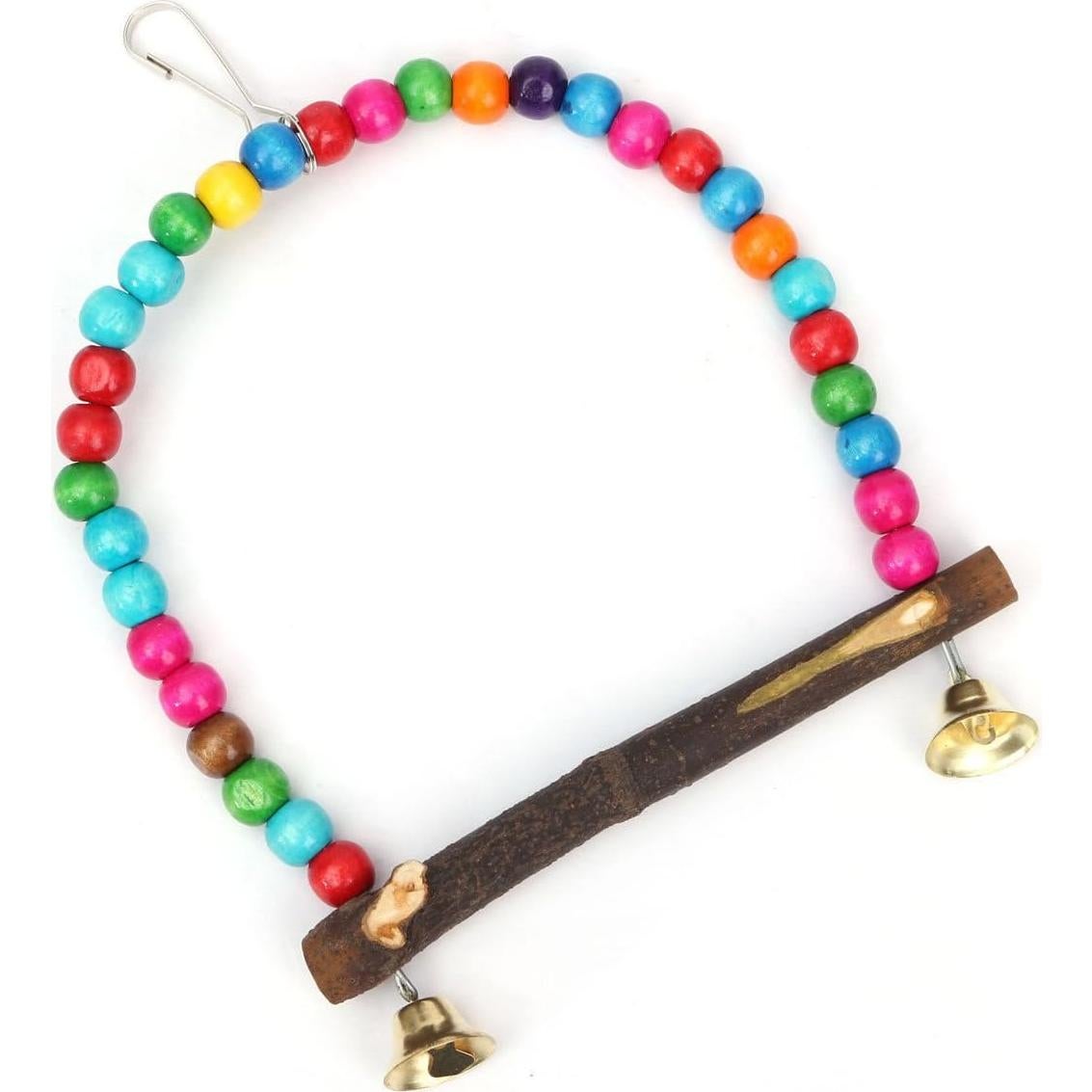 Columpio para Aves Yosoo 14 x 14.3 cm Madera Multicolor