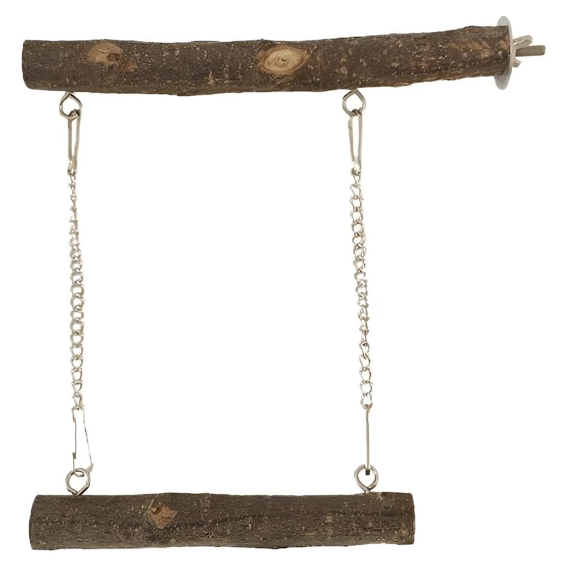 Columpio para Aves Meprotal 20x21 cm Madera Natural