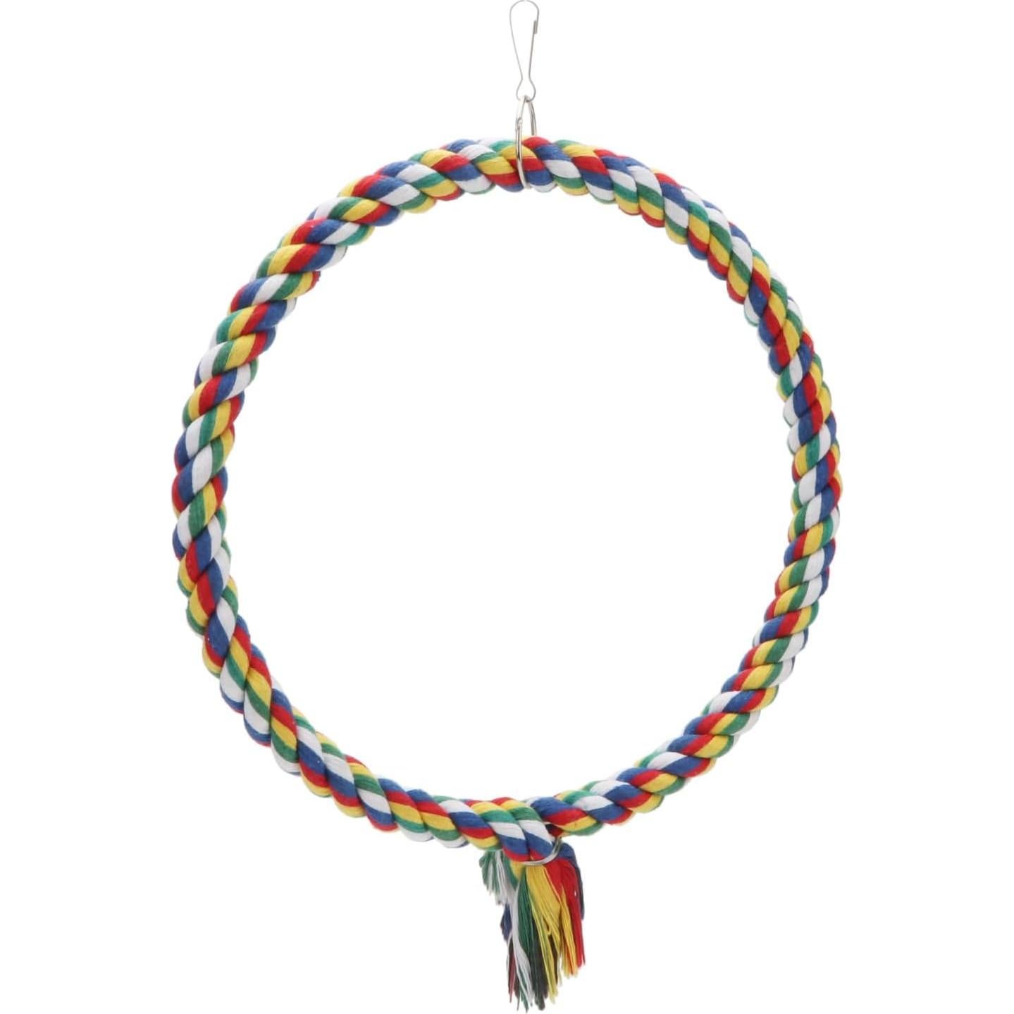 Columpio de Cuerda para Pájaros Wontee - Juguete Escalada M