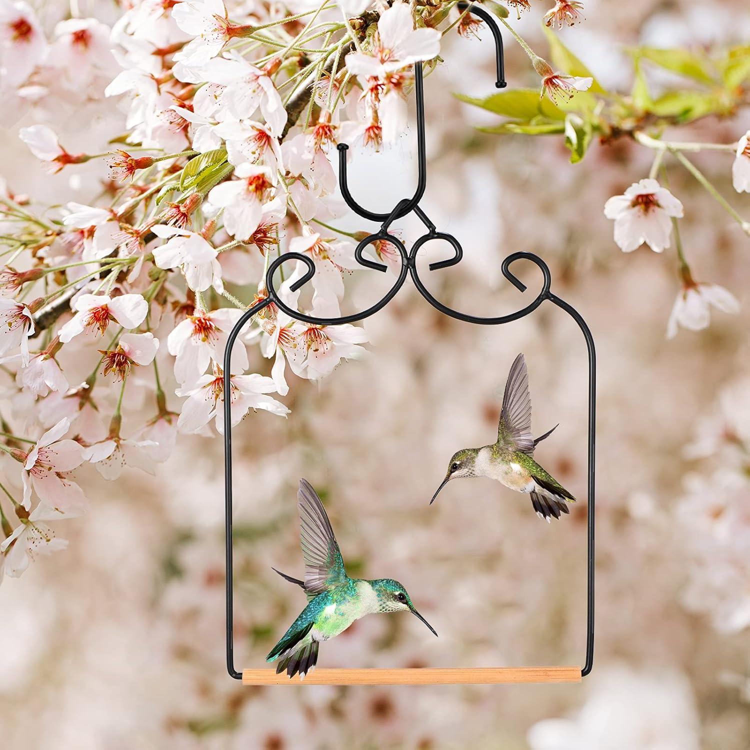 Columpios para Colibríes Ripeng - 2 Piezas con Ganchos en S