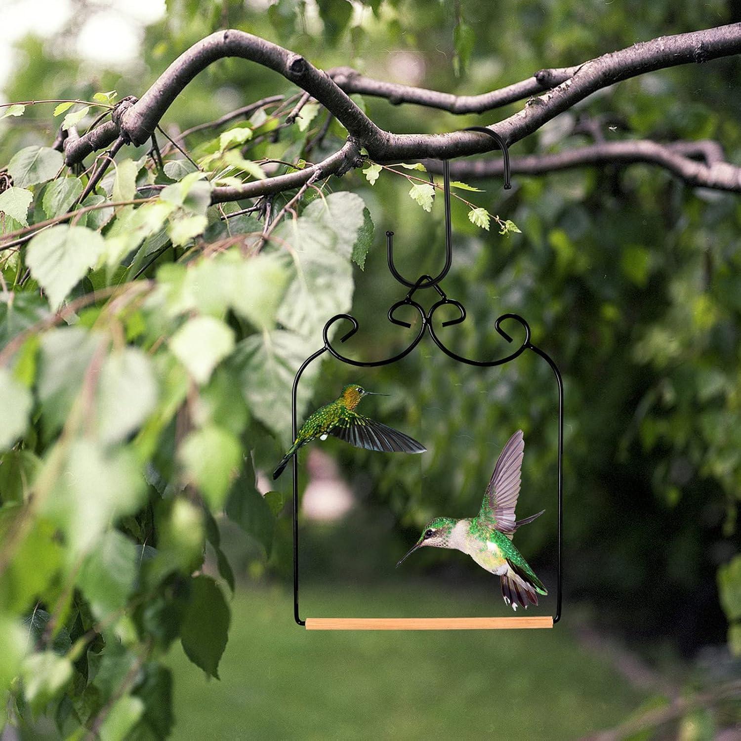 Columpios para Colibríes Ripeng - 2 Piezas con Ganchos en S