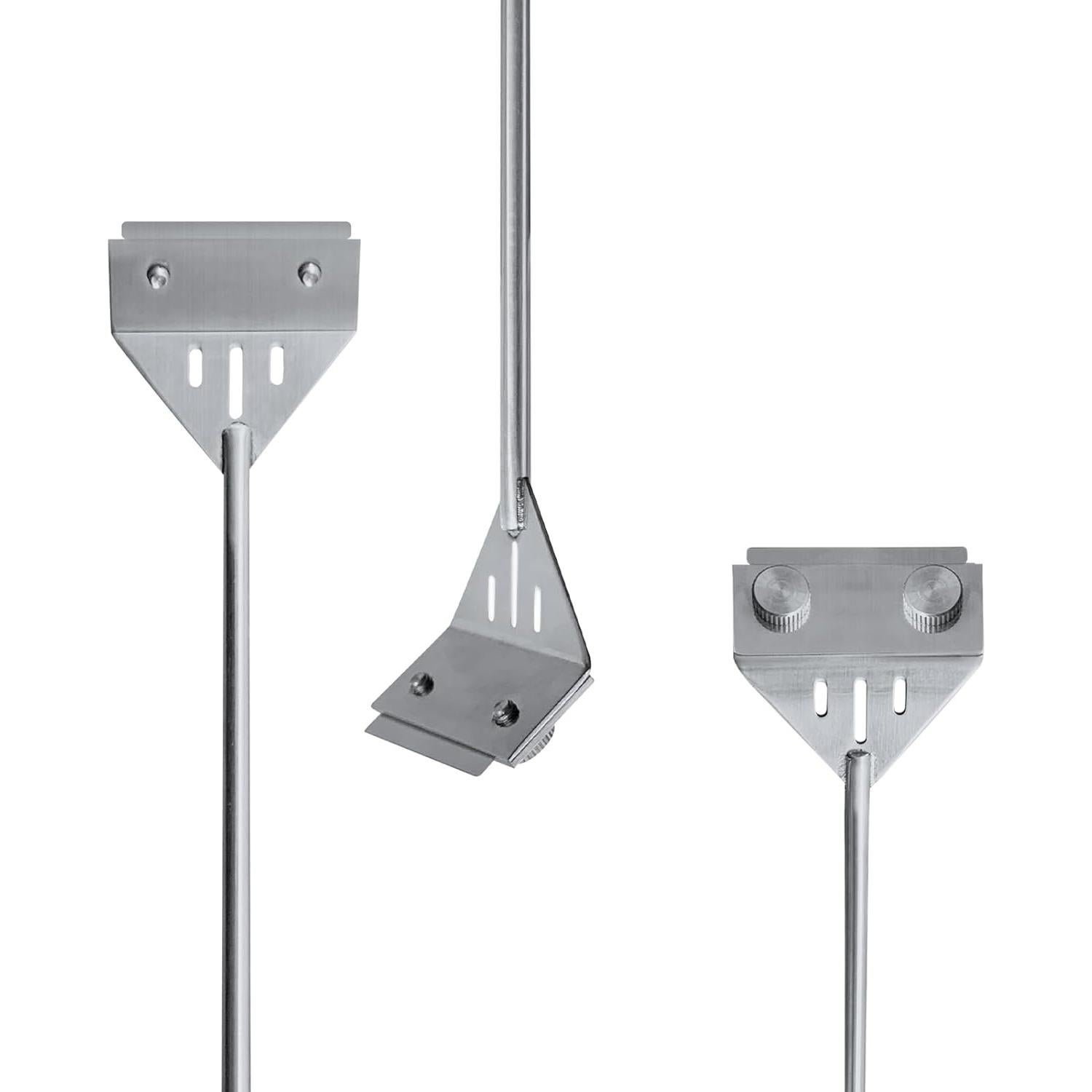 Raspador de Algas Kirecoo 65 cm Acero Inoxidable para Acuarios